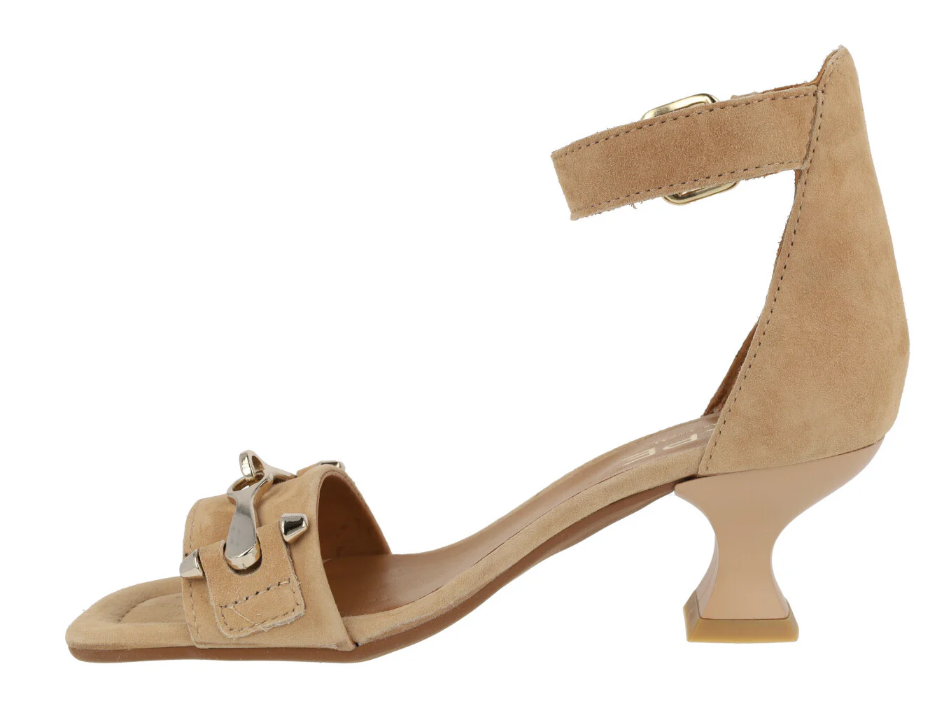 Sandalias Versalles en ante beige para mujer - Image 3