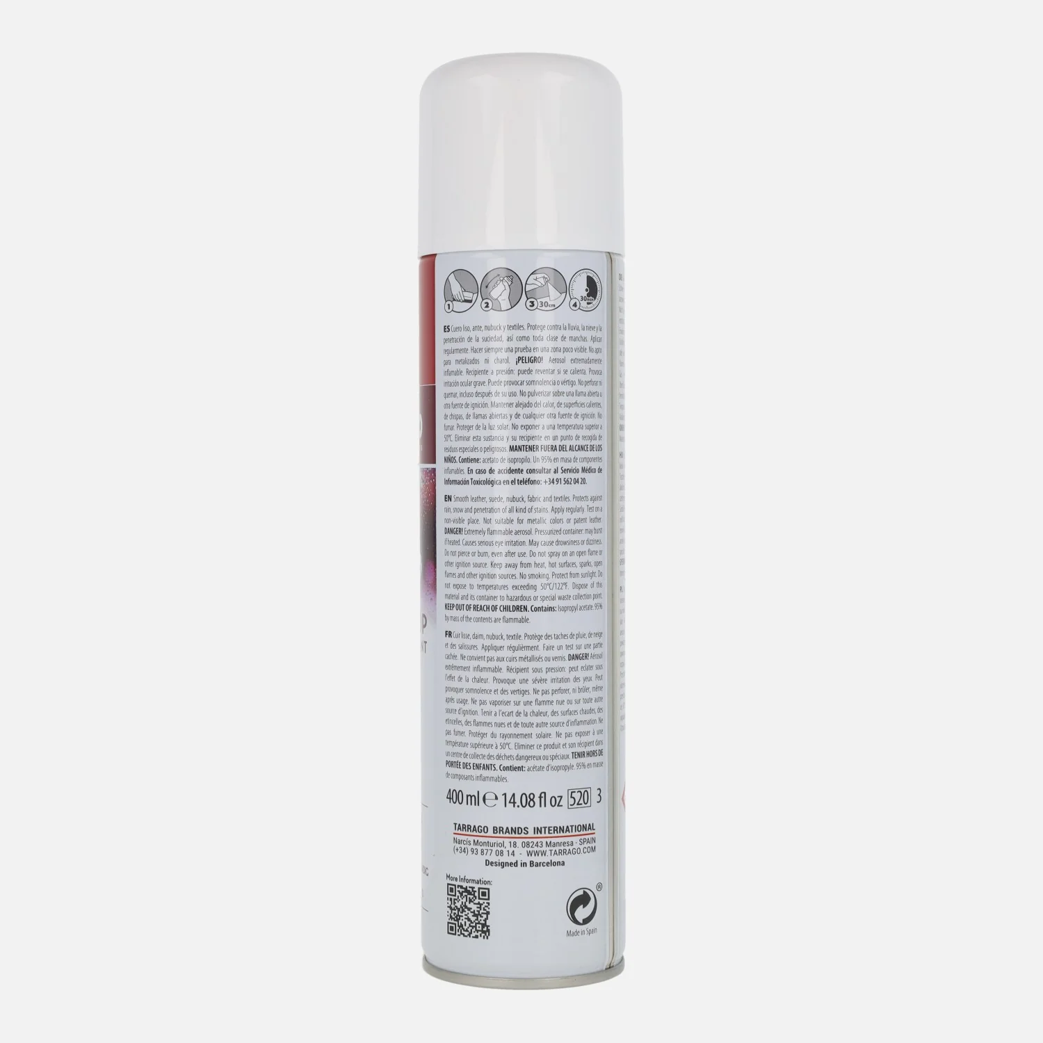Spray impermeabilizante incoloro 400 ml - Image 3