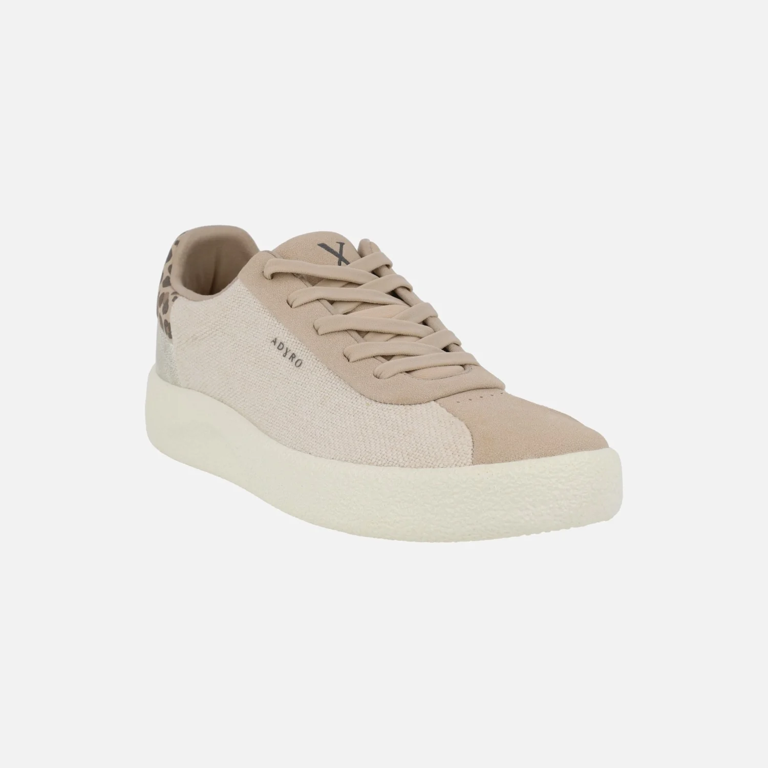 Zapatillas Adyro Cheetah beige con talonera animal print - Image 5
