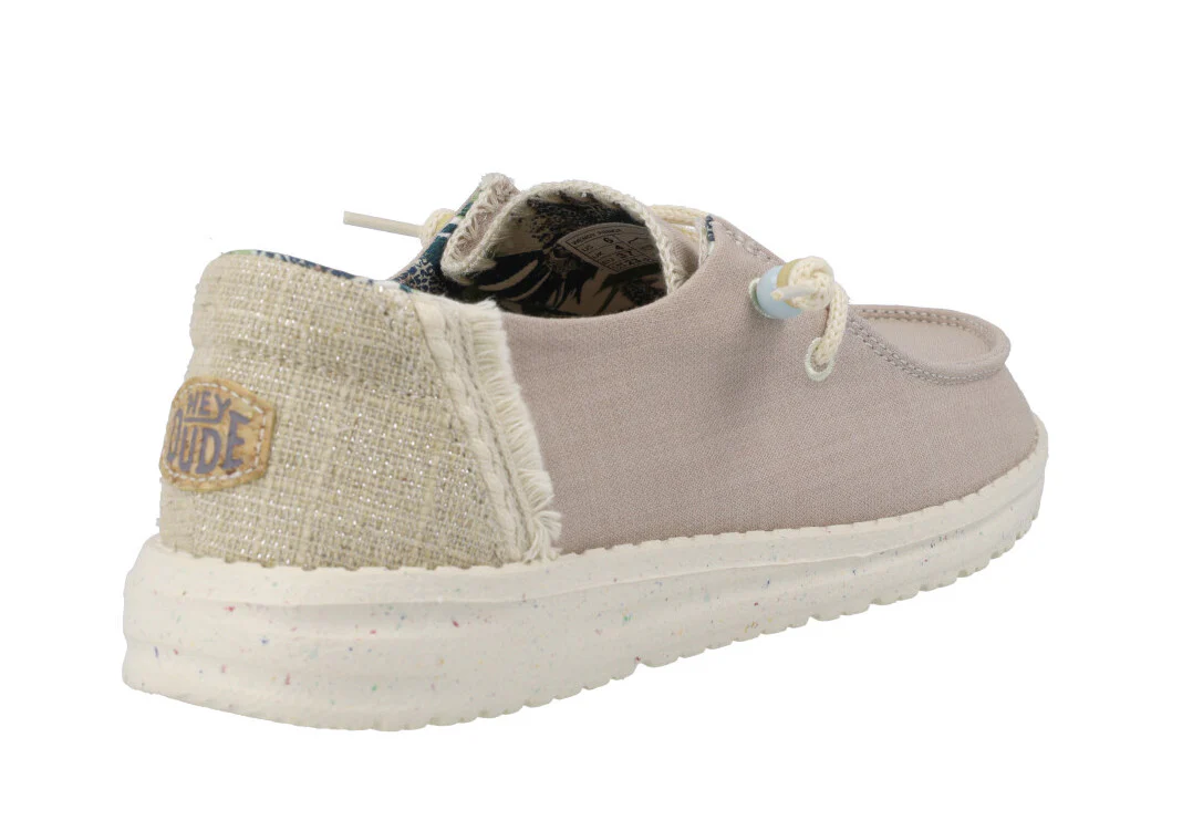 Zapatillas casual Wendy natural rose para mujer - Image 4