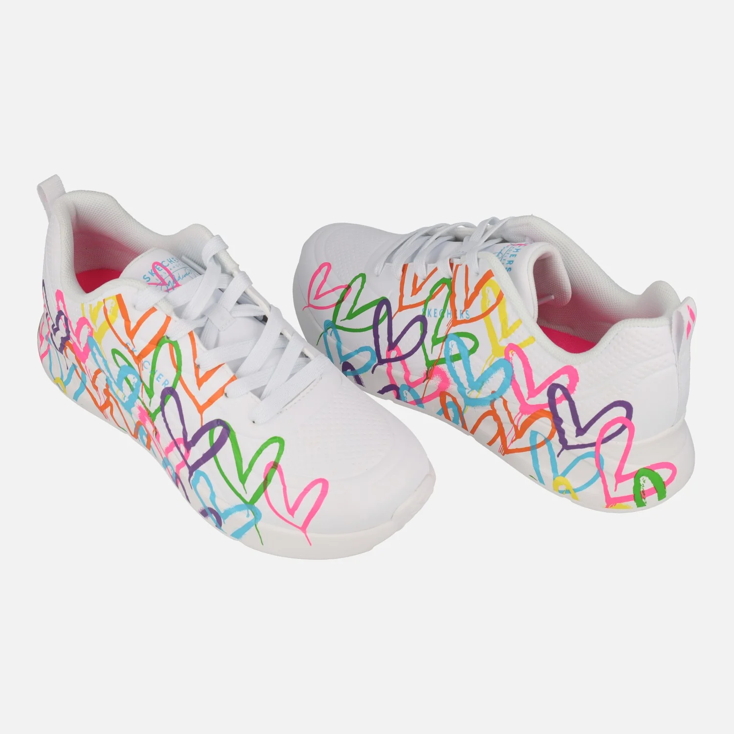 Zapatillas con corazones multicolor JGoldcrown Uno Lite Heart of hearts - Image 5