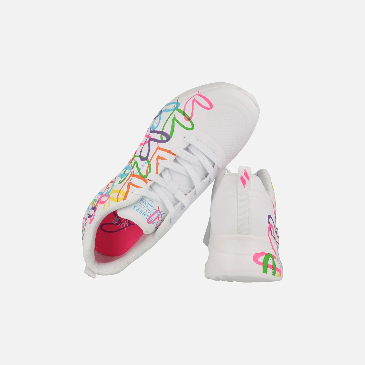 Zapatillas con corazones multicolor JGoldcrown Uno Lite Heart of hearts - Image 6