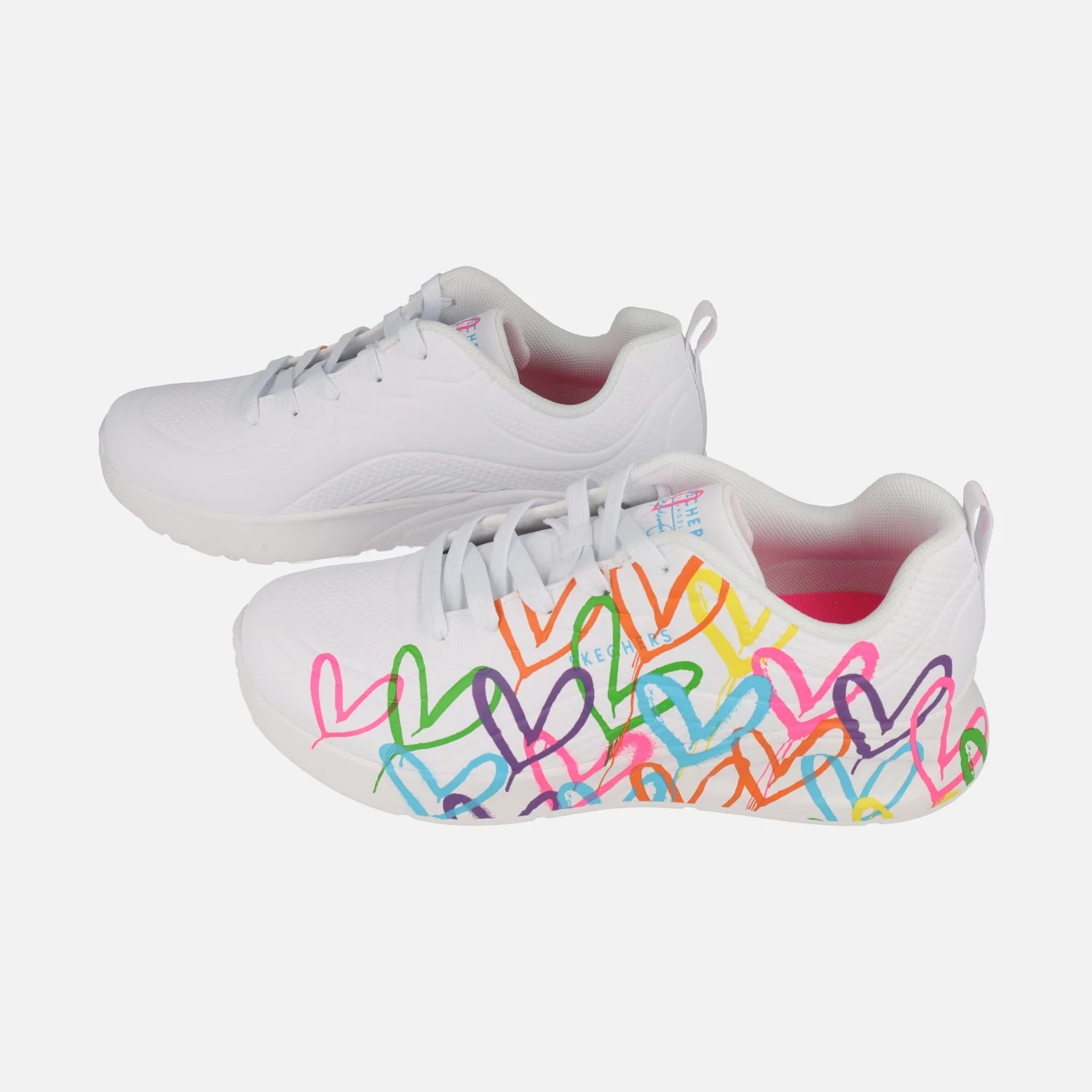 Zapatillas con corazones multicolor JGoldcrown Uno Lite Heart of hearts - Image 7