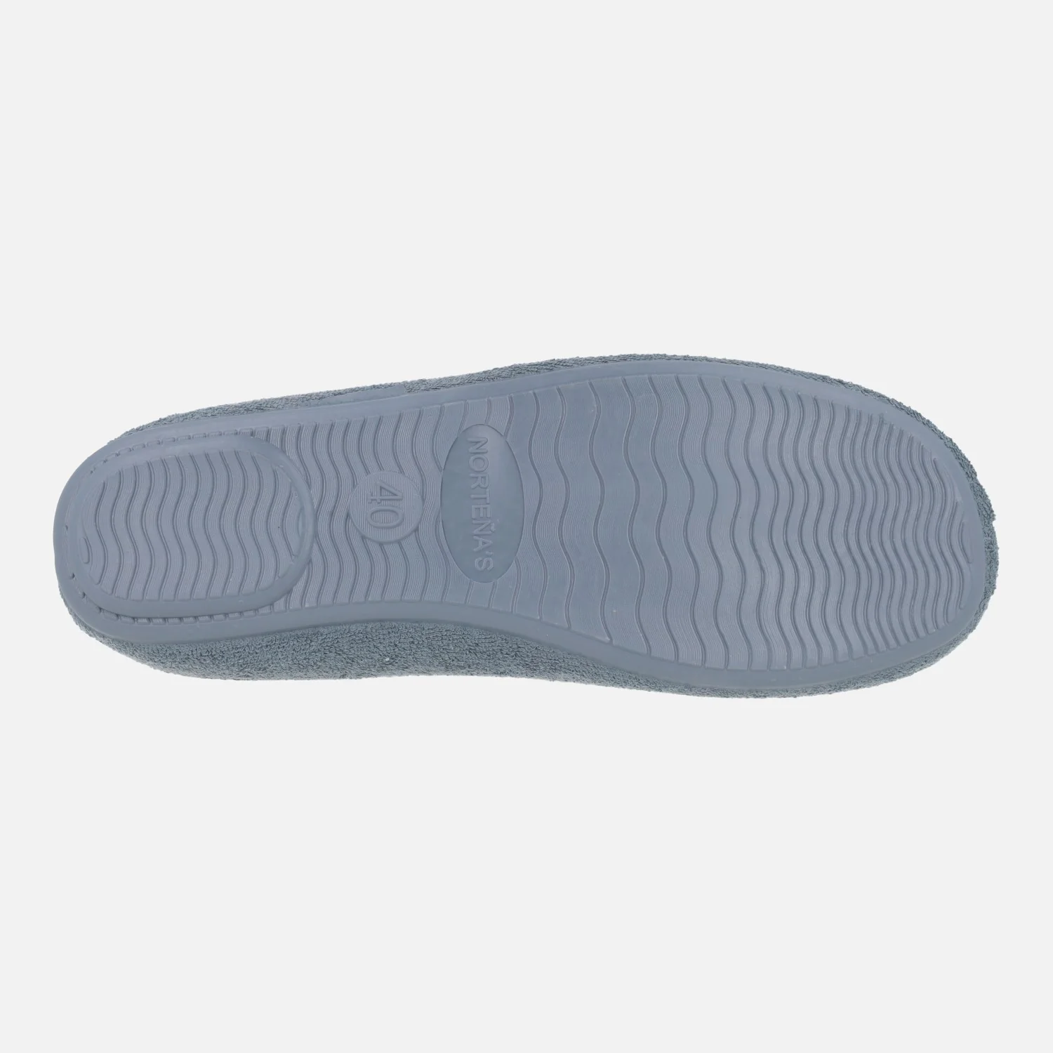 Zapatillas de casa abiertas para hombre en tejido toalla - Image 12