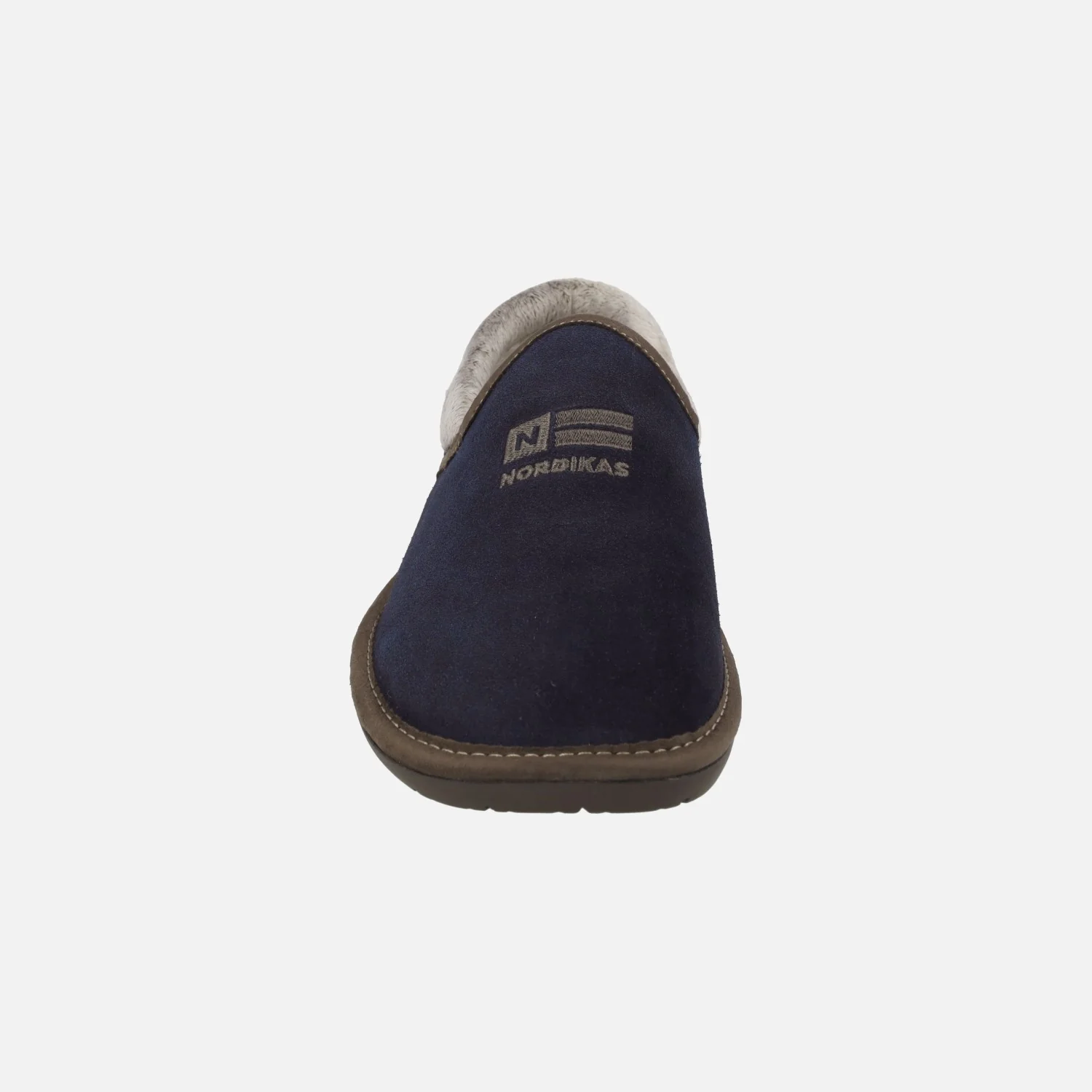 Zapatillas de casa cerradas para hombre en piel serraje - Image 11