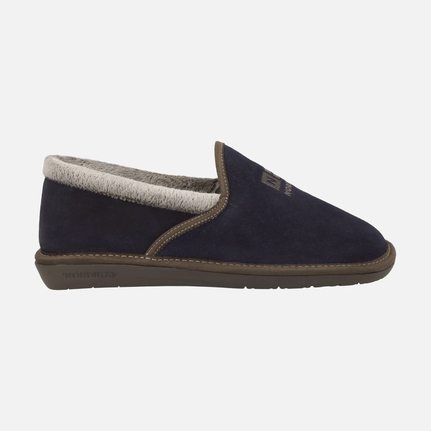 Zapatillas de casa cerradas para hombre en piel serraje - Image 7