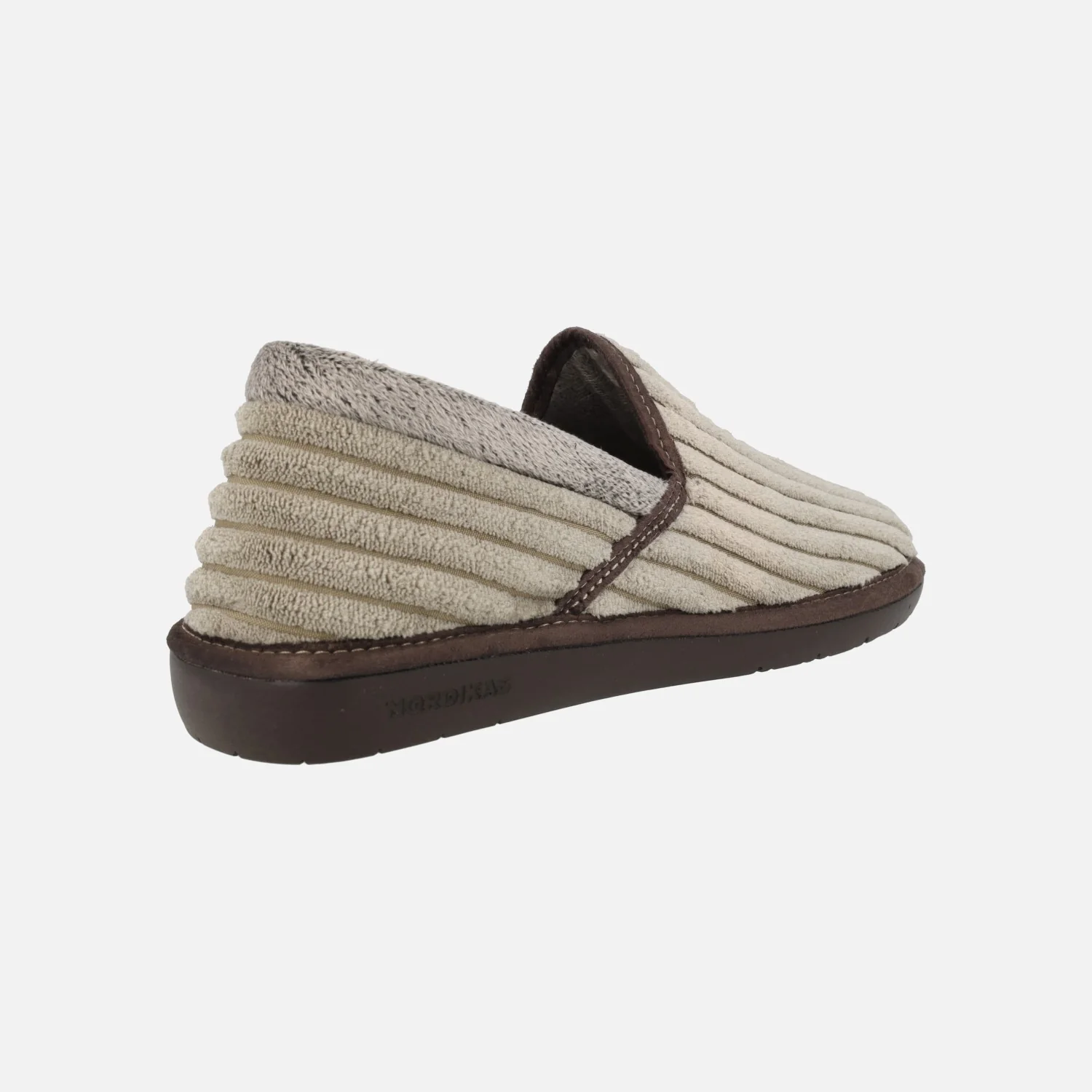 Zapatillas de casa cerradas para hombre en tejido de pana suave Boston - Image 4