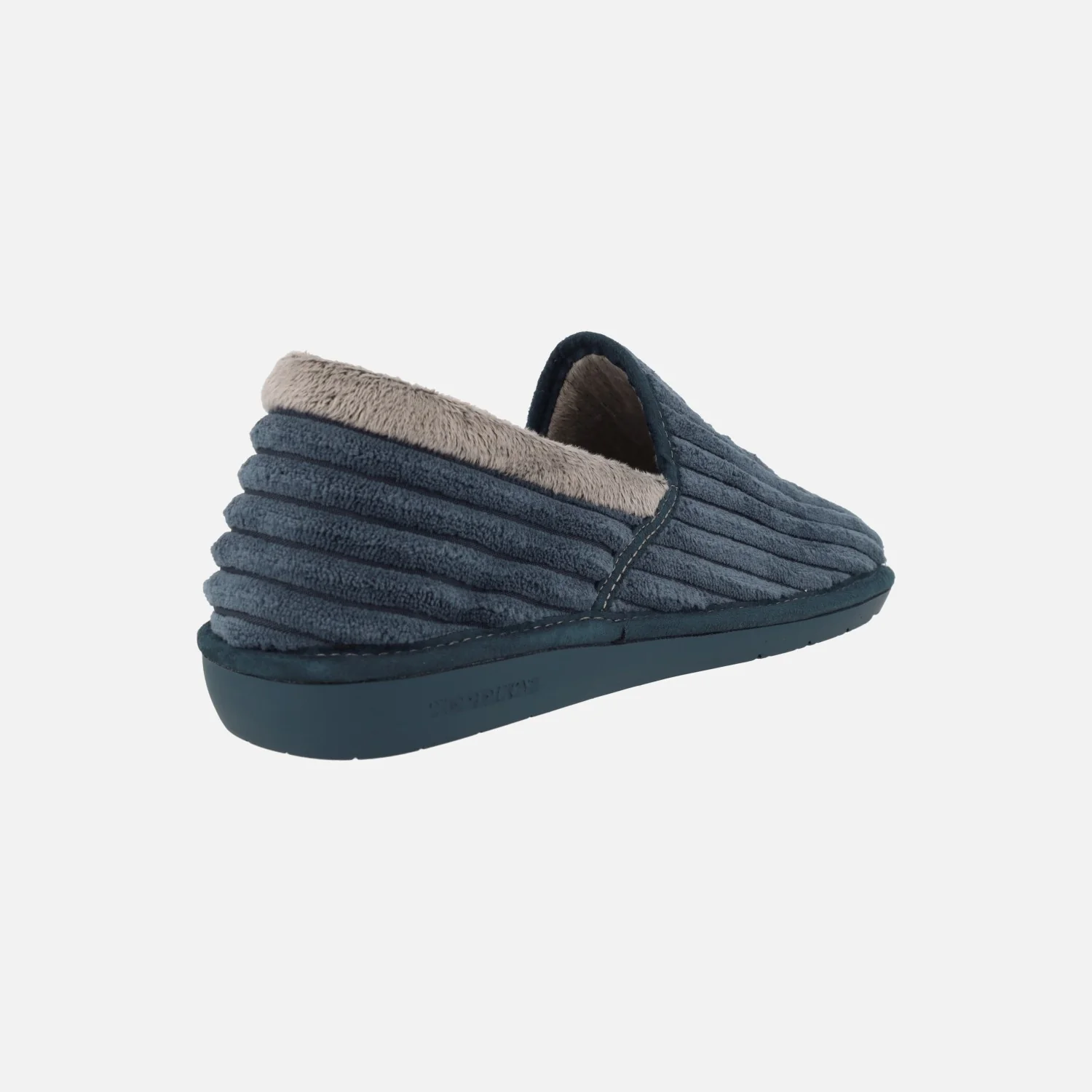Zapatillas de casa cerradas para hombre en tejido de pana suave Boston - Image 9