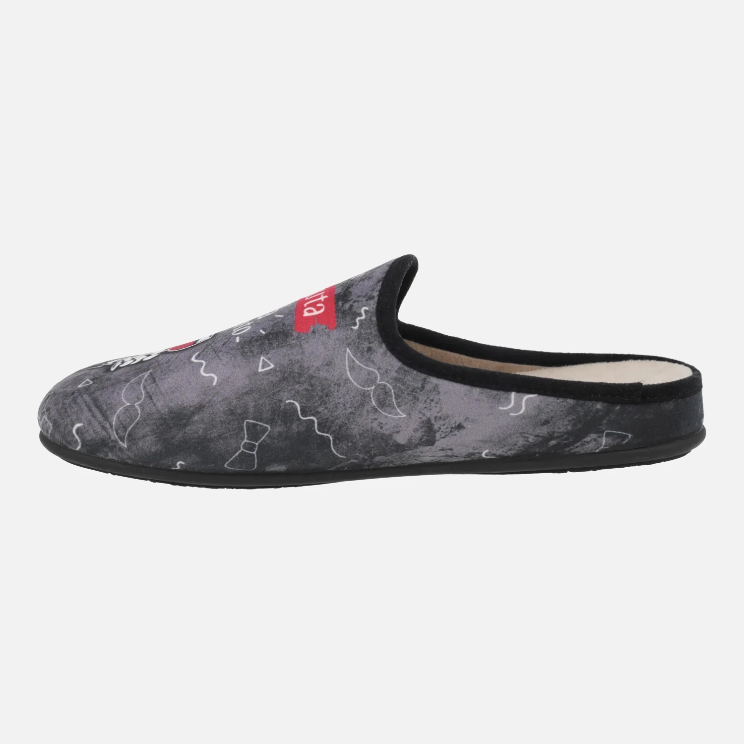 Zapatillas de casa descalzas para hombre Bugs Bunny frase - Image 6
