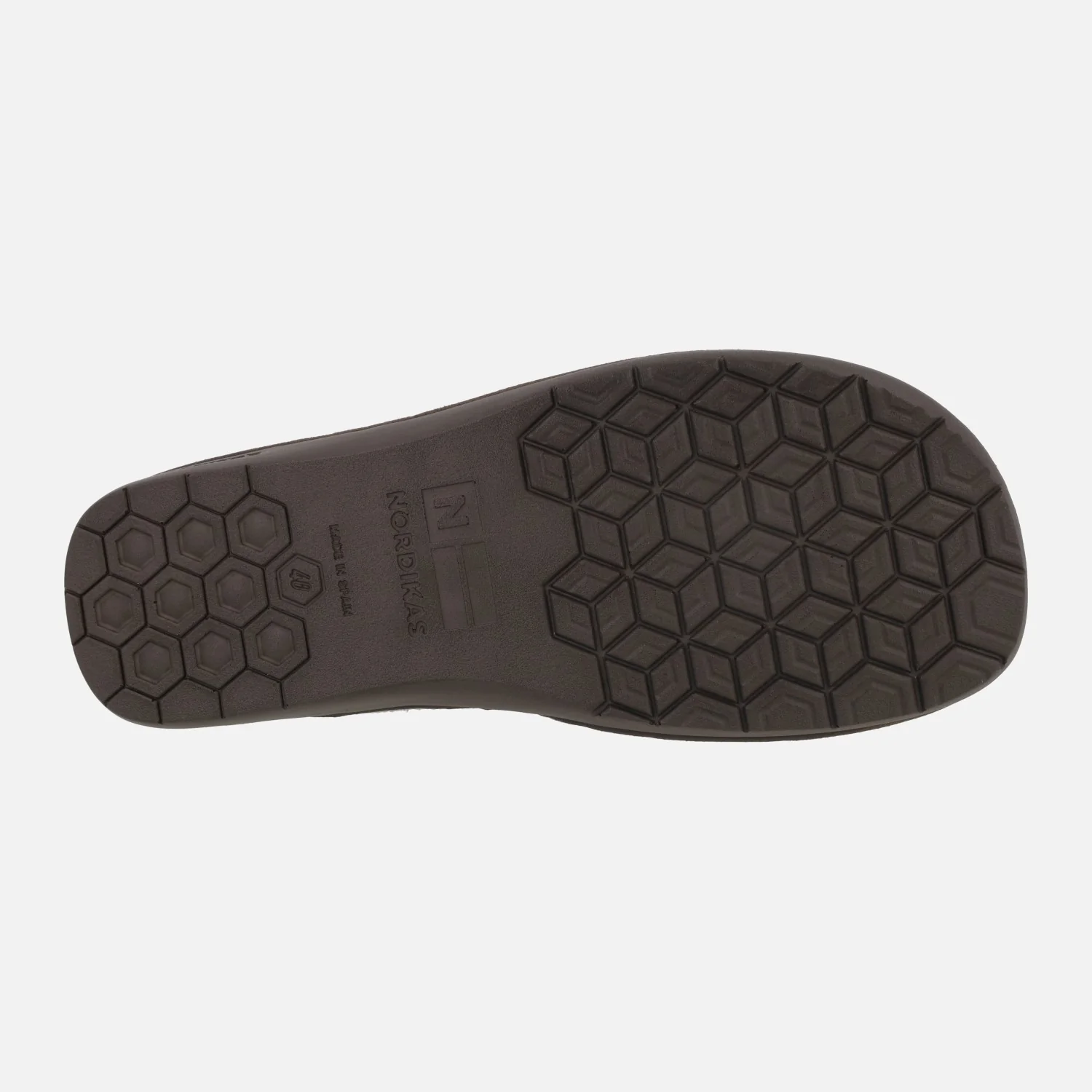 Zapatillas de casa descalzas para hombre en serraje taupe - Image 6