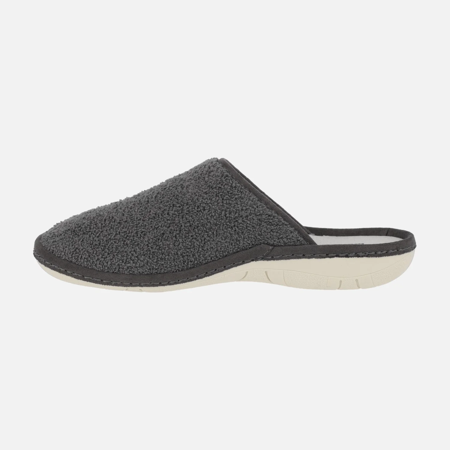 Zapatillas de casa descalzas para hombre en tejido rizo - Image 9