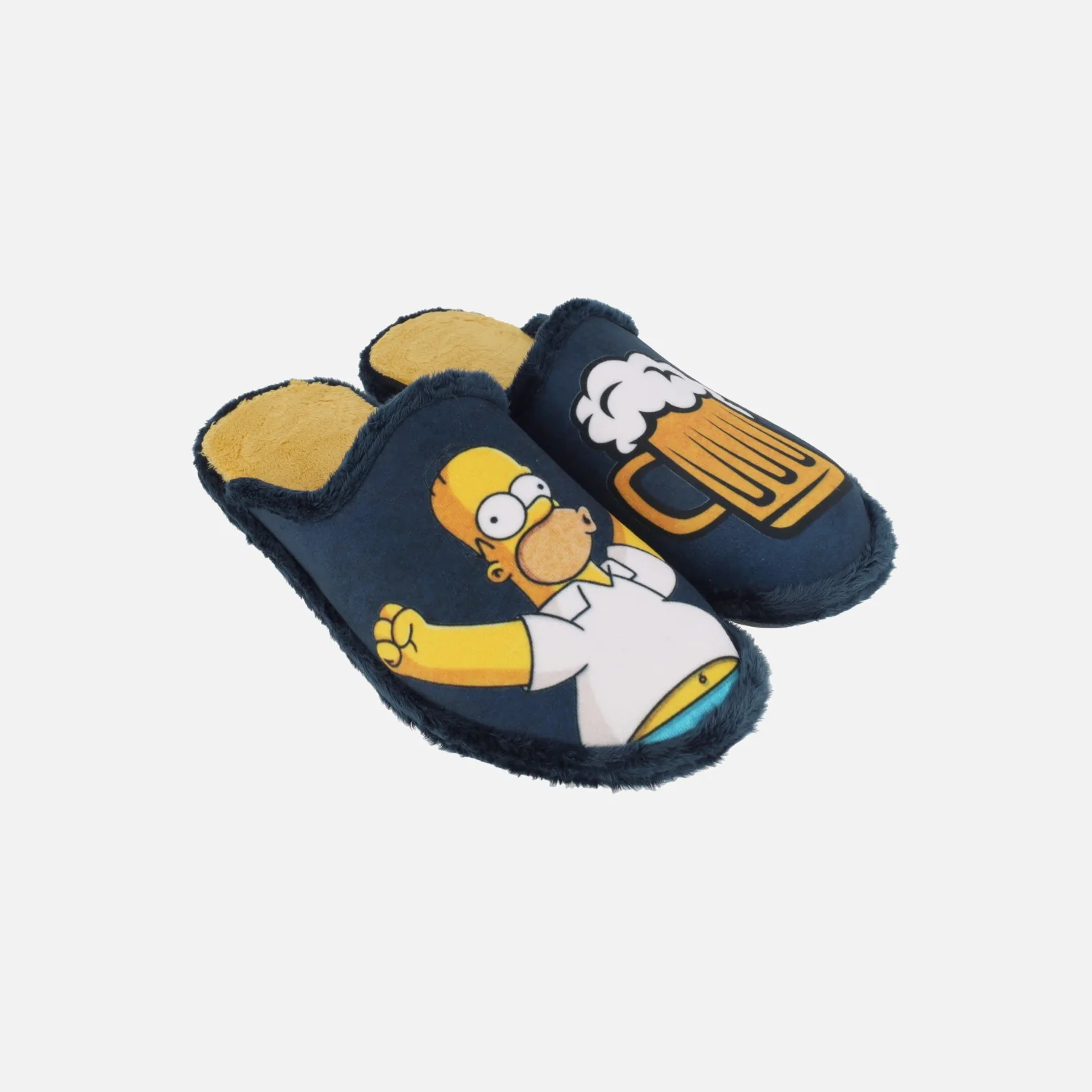 Zapatillas de casa descalzas para hombre Homer Simpson - Image 2