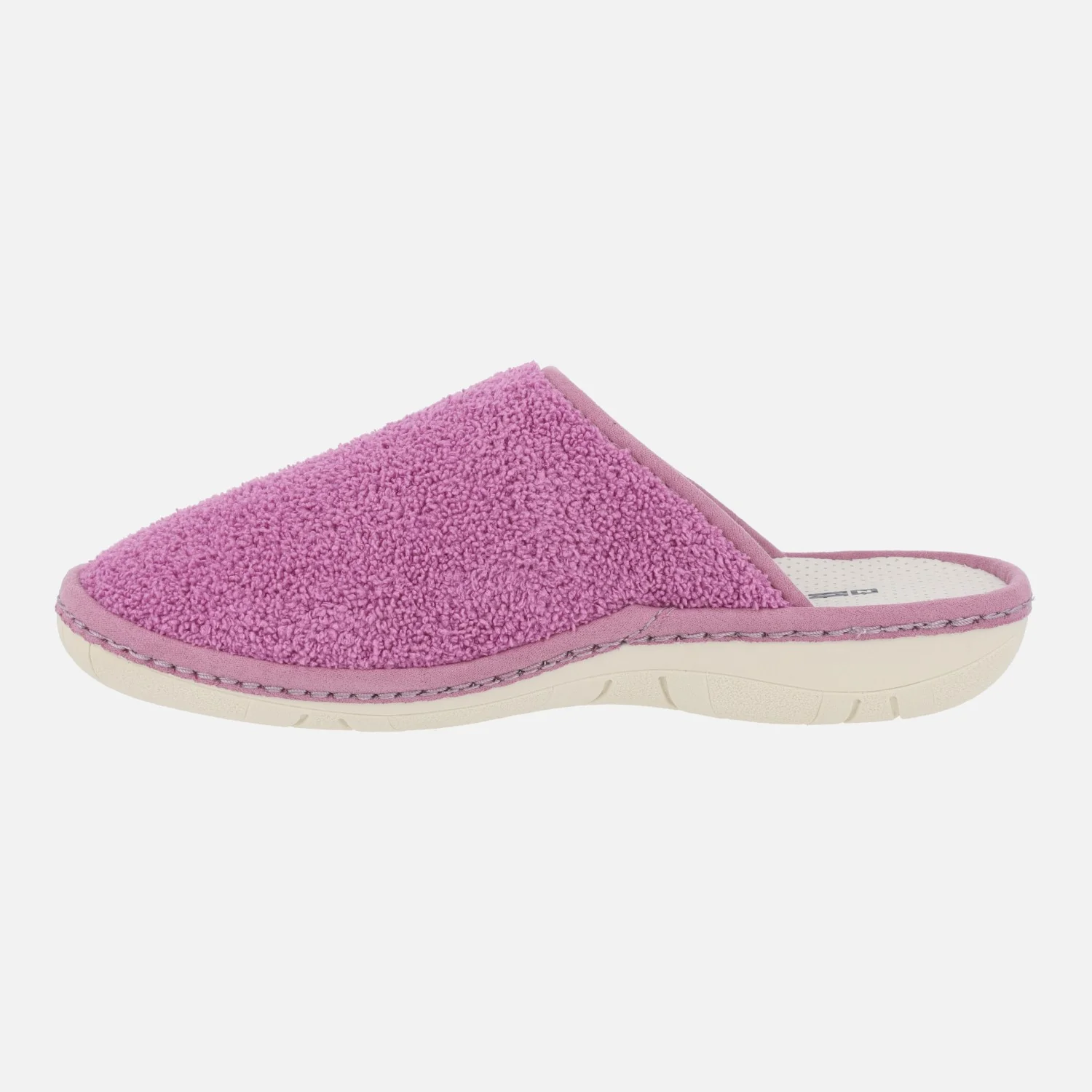 Zapatillas de casa descalzas para mujer en tejido rizo - Image 3
