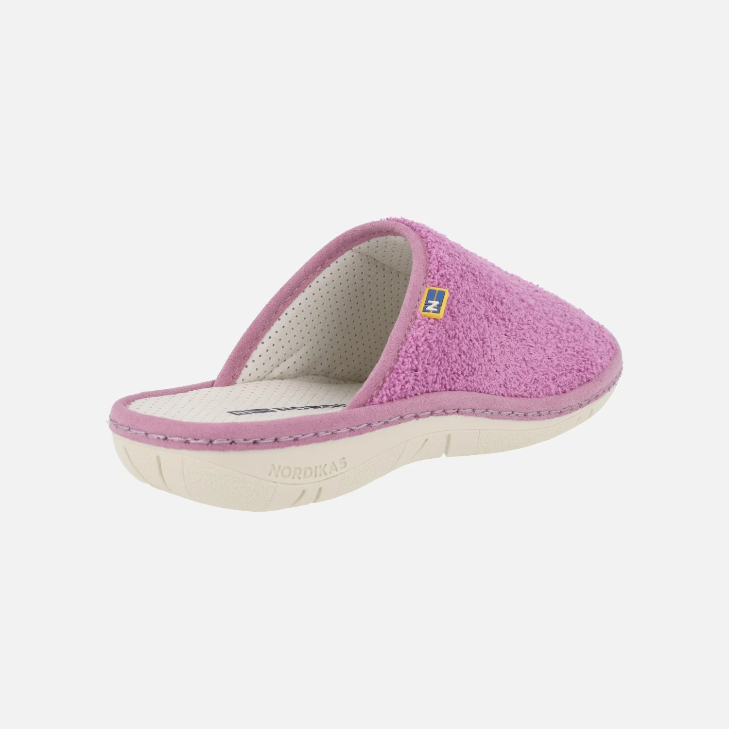 Zapatillas de casa descalzas para mujer en tejido rizo - Image 4