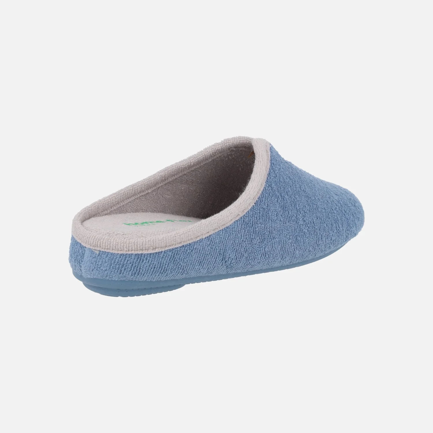 Zapatillas de casa descalzas para mujer en tejido toalla - Image 4