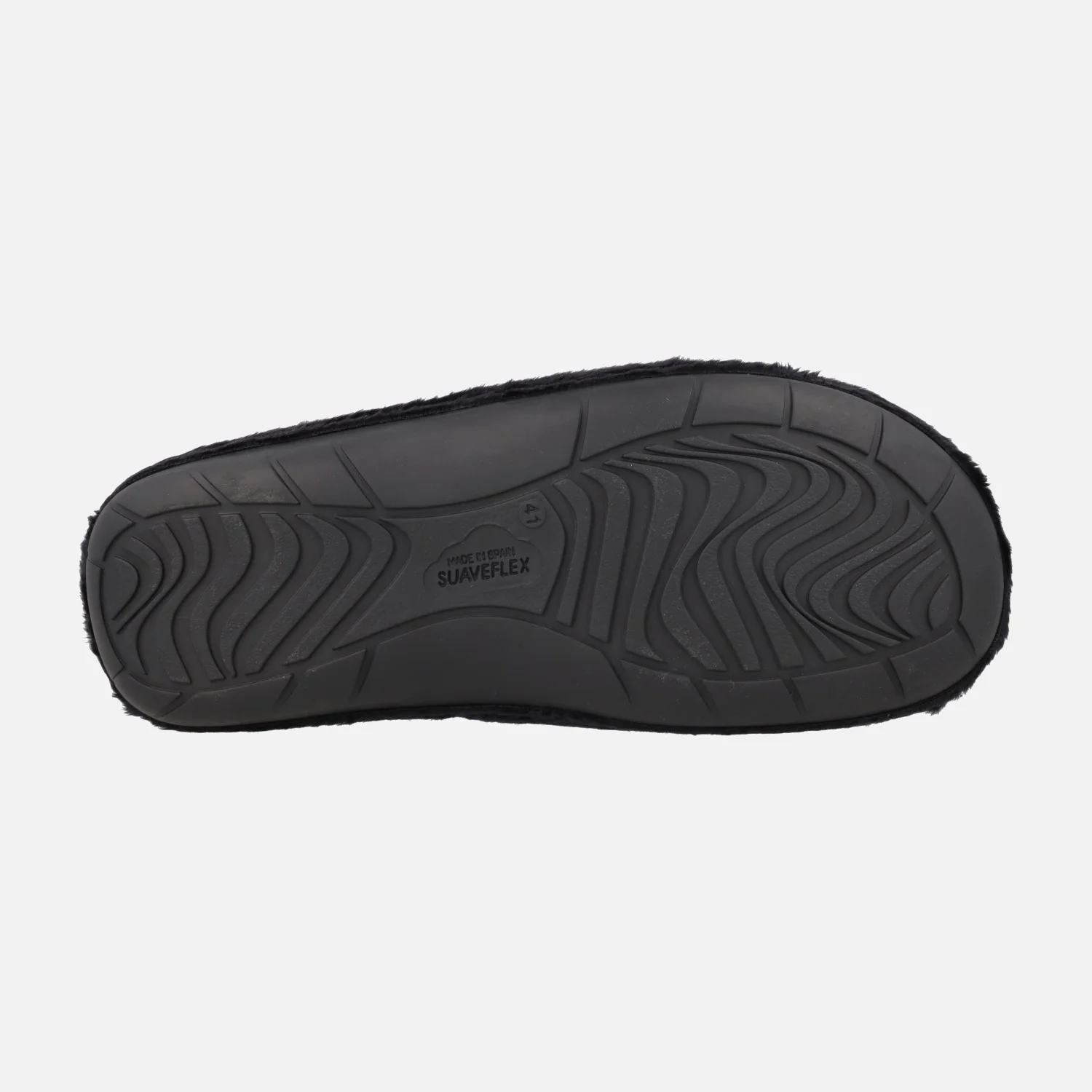 Zapatillas de casa para hombre en tejido negro con logo Jordan - Image 7