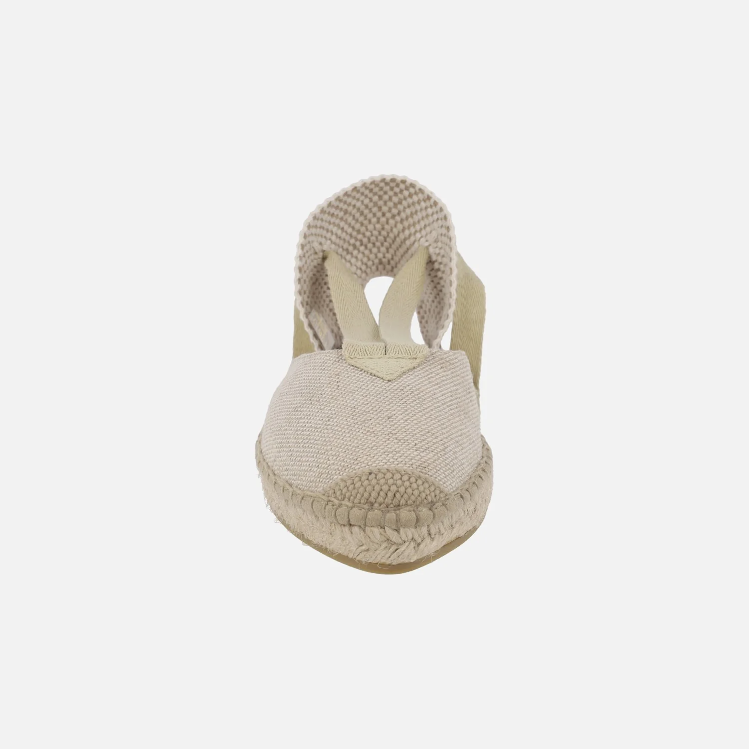 Zapatillas de esparto bajas con cintas para atar - Image 5