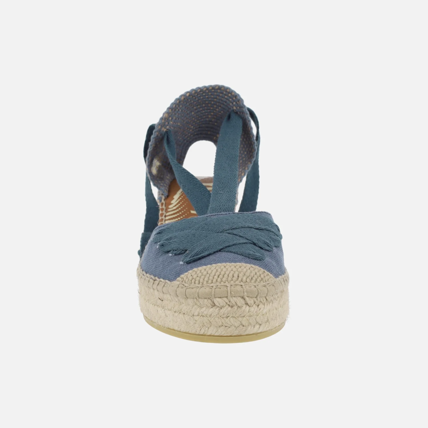 Zapatillas de esparto con cintas y cuña Yuteflex - Image 11