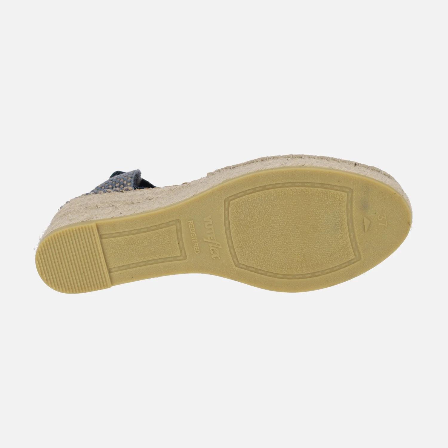 Zapatillas de esparto con cintas y cuña Yuteflex - Image 12
