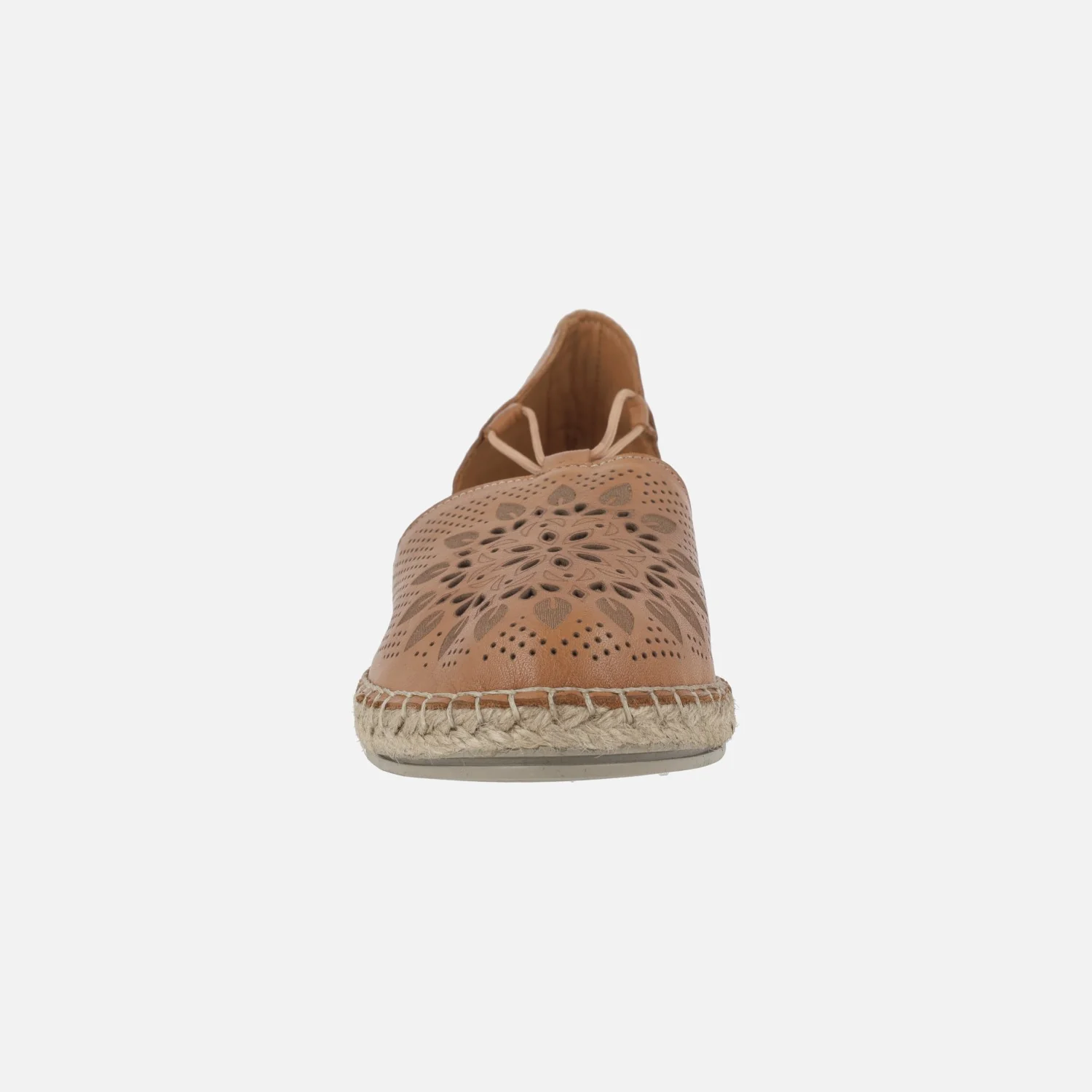 Zapatillas de esparto con dibujos troquelados en la pala y elásticos - Image 11