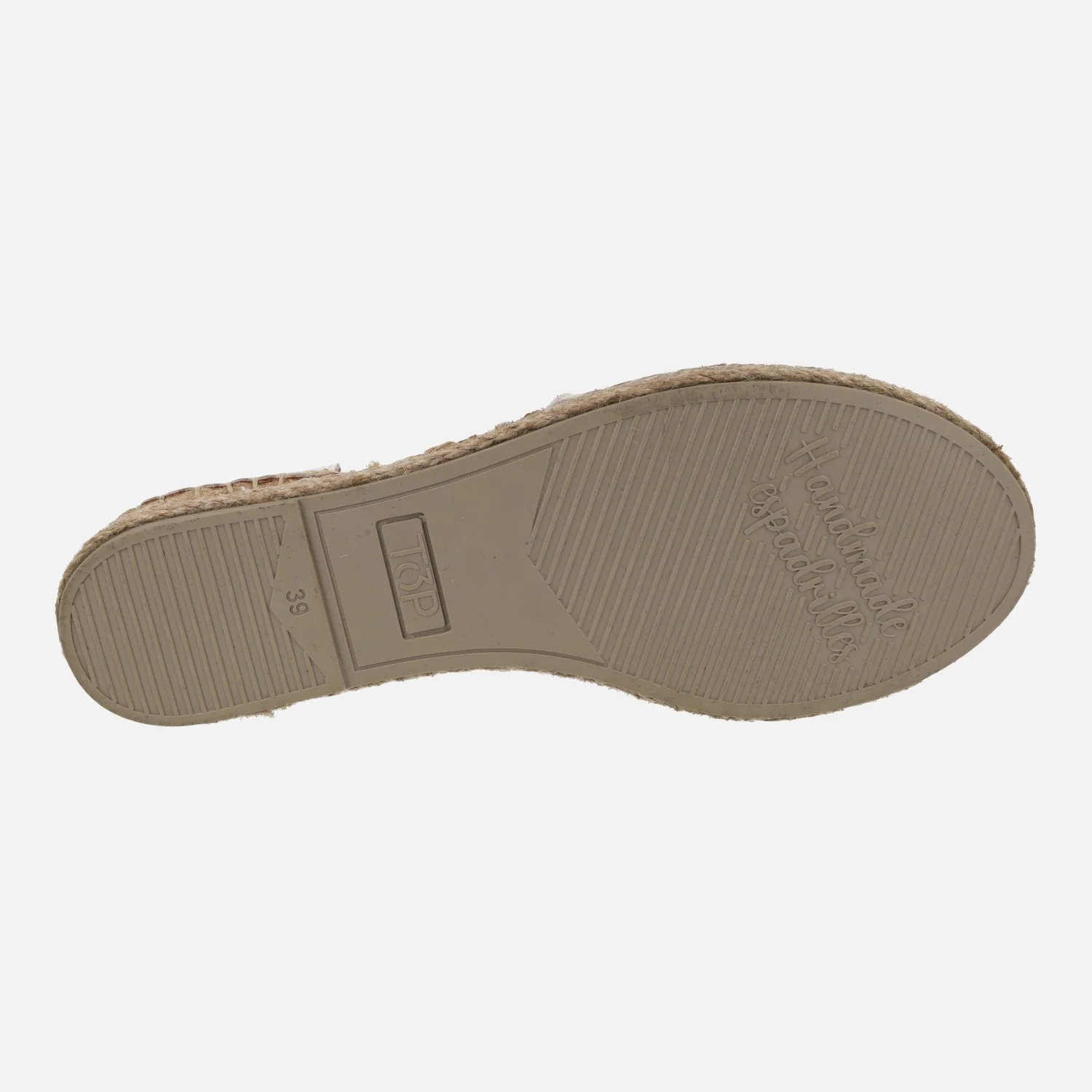 Zapatillas de esparto con dibujos troquelados en la pala y elásticos - Image 6