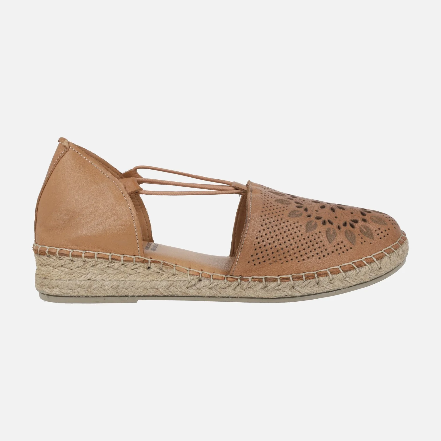 Zapatillas de esparto con dibujos troquelados en la pala y elásticos - Image 7