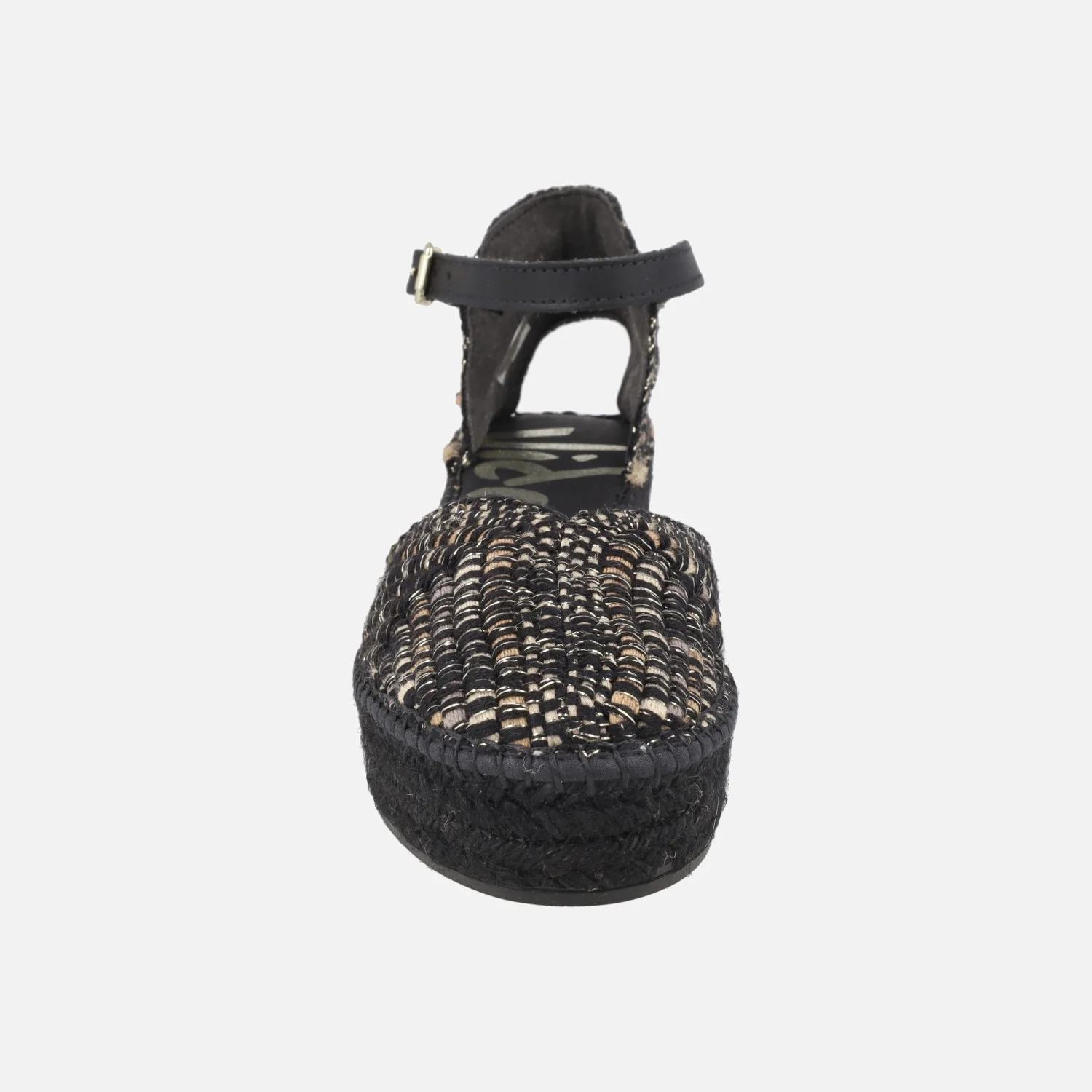 Zapatillas de esparto con pulsera al tobillo en tejido Hermes - Image 4
