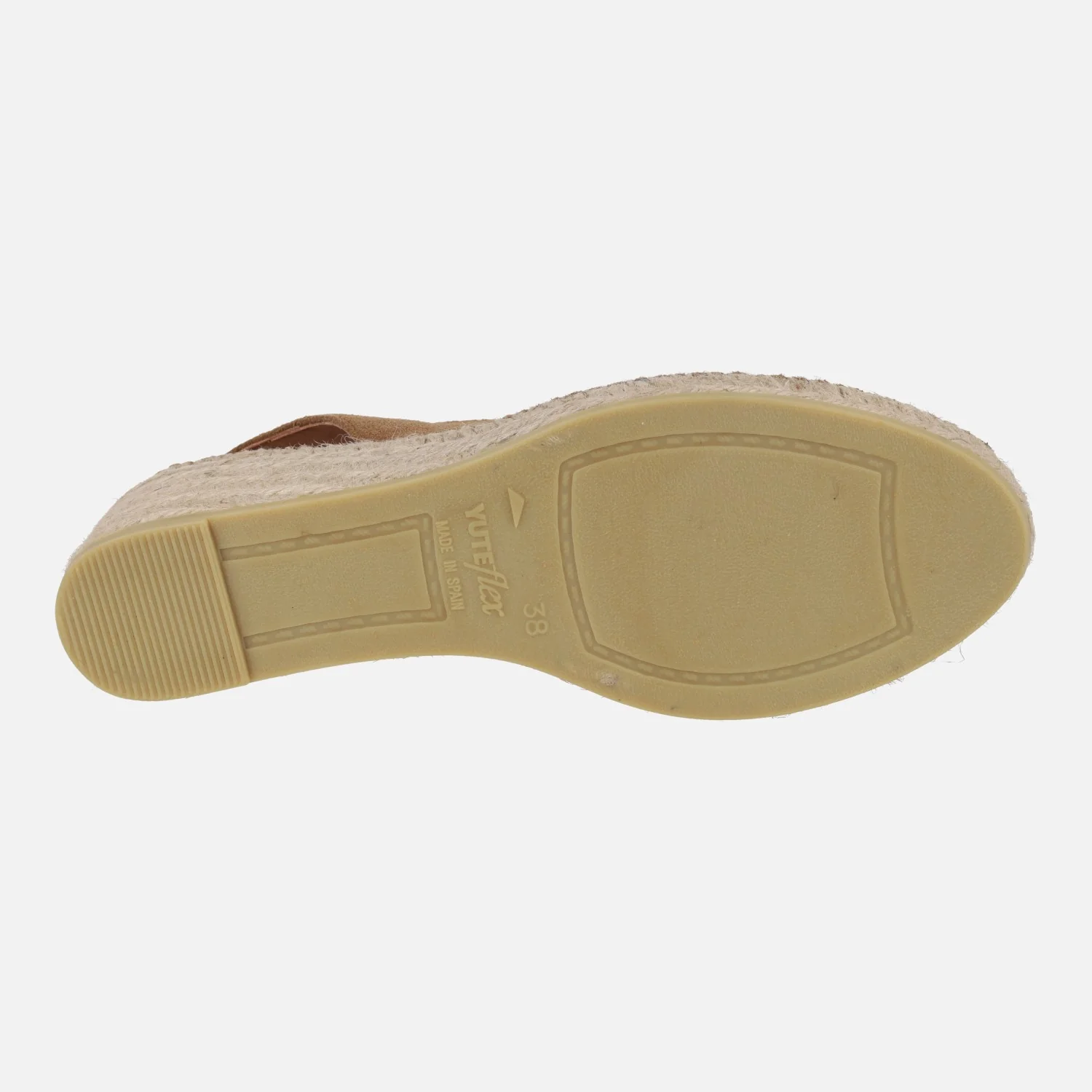 Zapatillas de esparto destalonadas en serraje con puntera abierta - Image 6