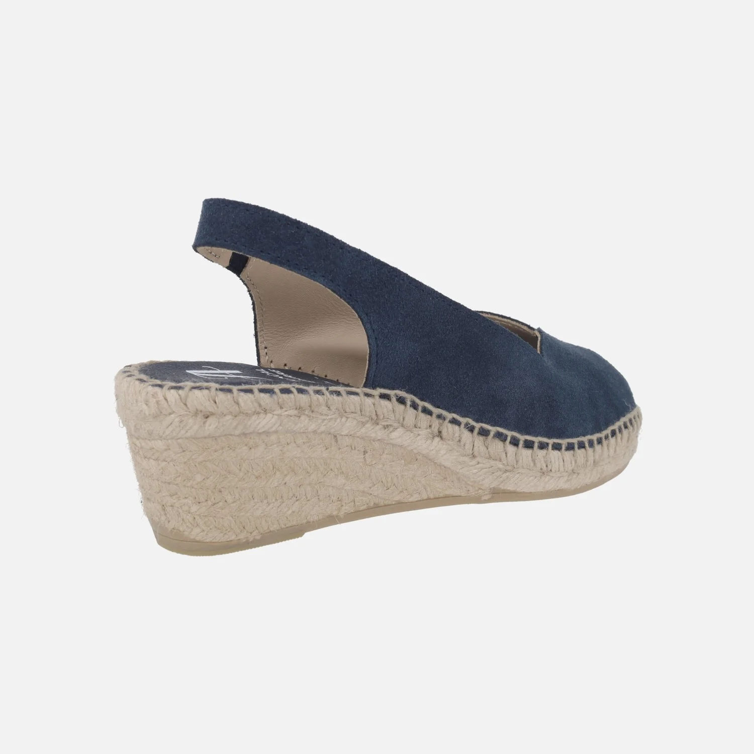 Zapatillas de esparto en serraje abiertas de puntera - Image 10