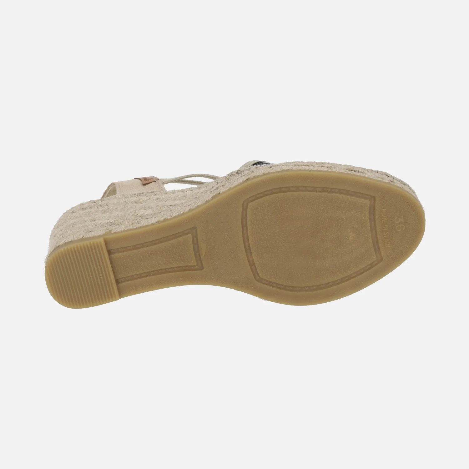 Zapatillas de esparto en tejido animal print cebra - Image 6