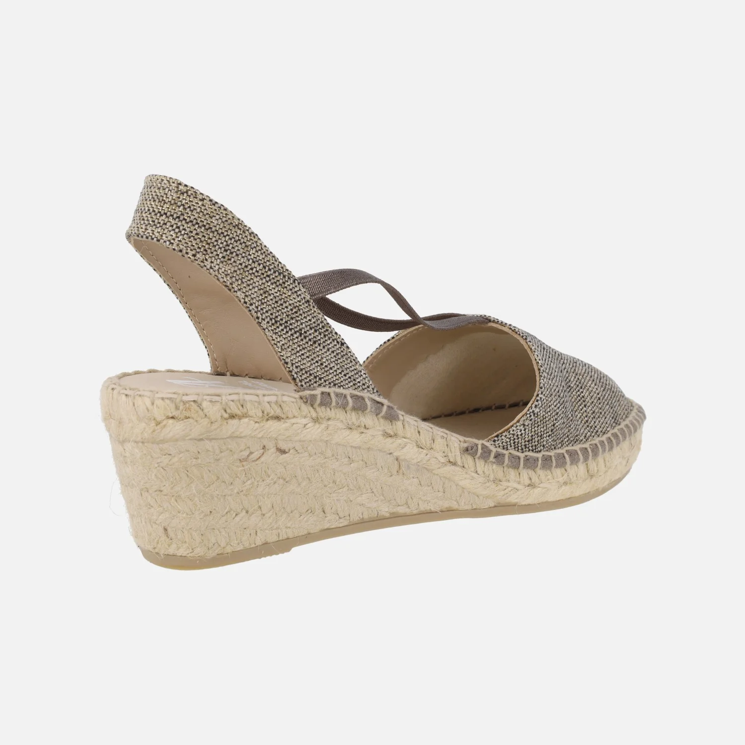 Zapatillas de esparto en tejido con elásticos laterales - Image 10