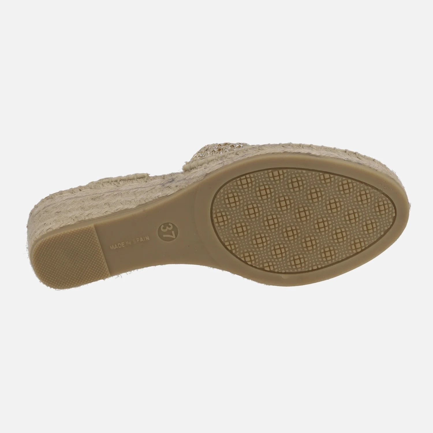 Zapatillas de esparto en tejido rafia con elásticos - Image 5