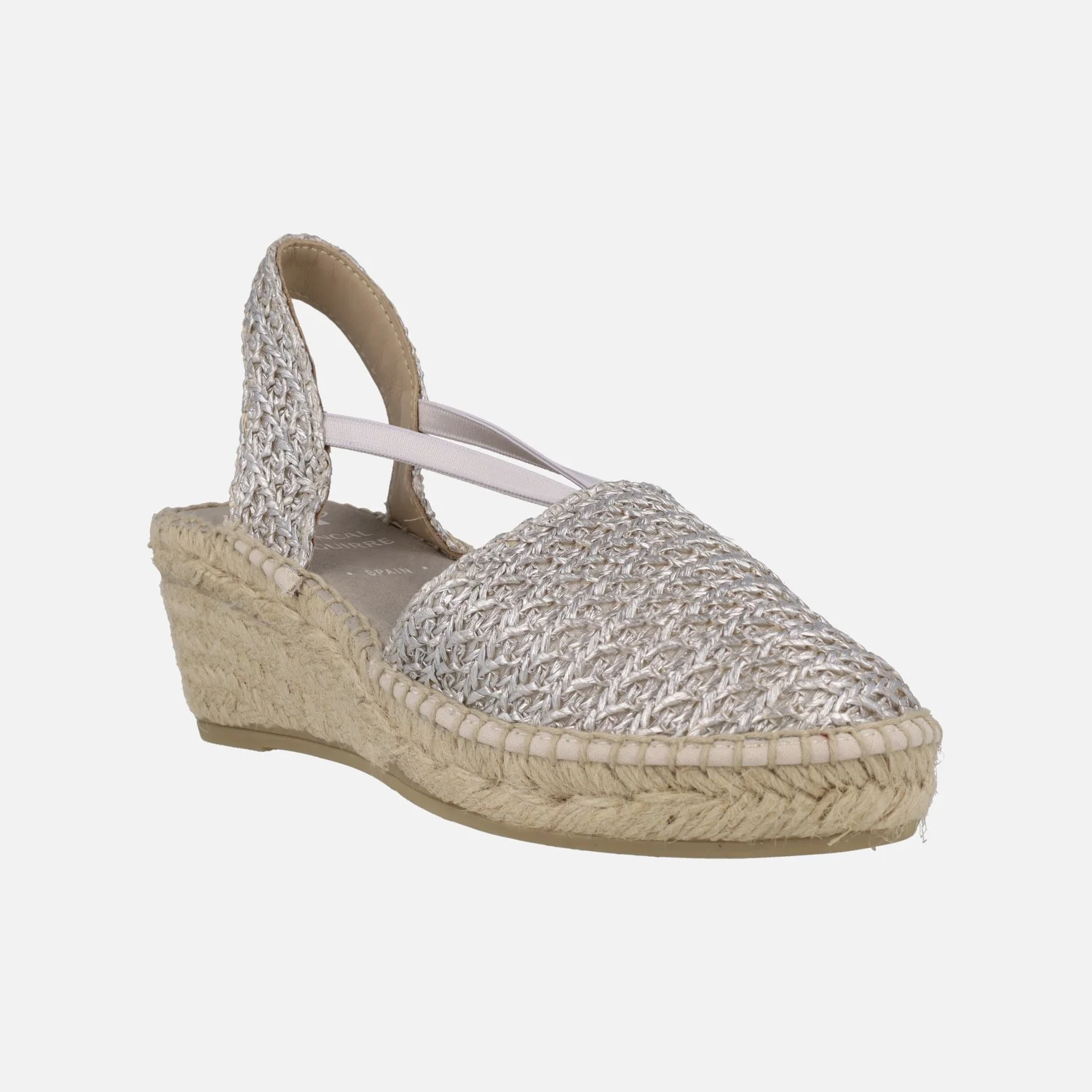 Zapatillas de esparto en tejido rafia con elásticos - Image 7