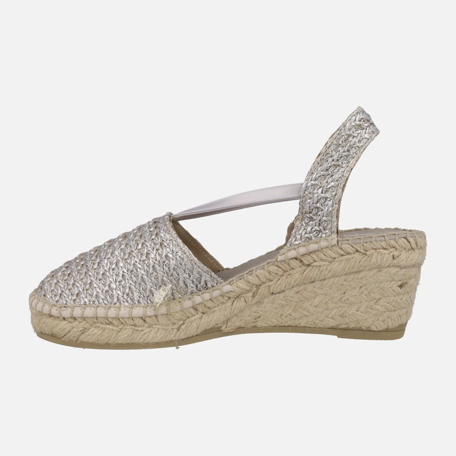 Zapatillas de esparto en tejido rafia con elásticos - Image 8