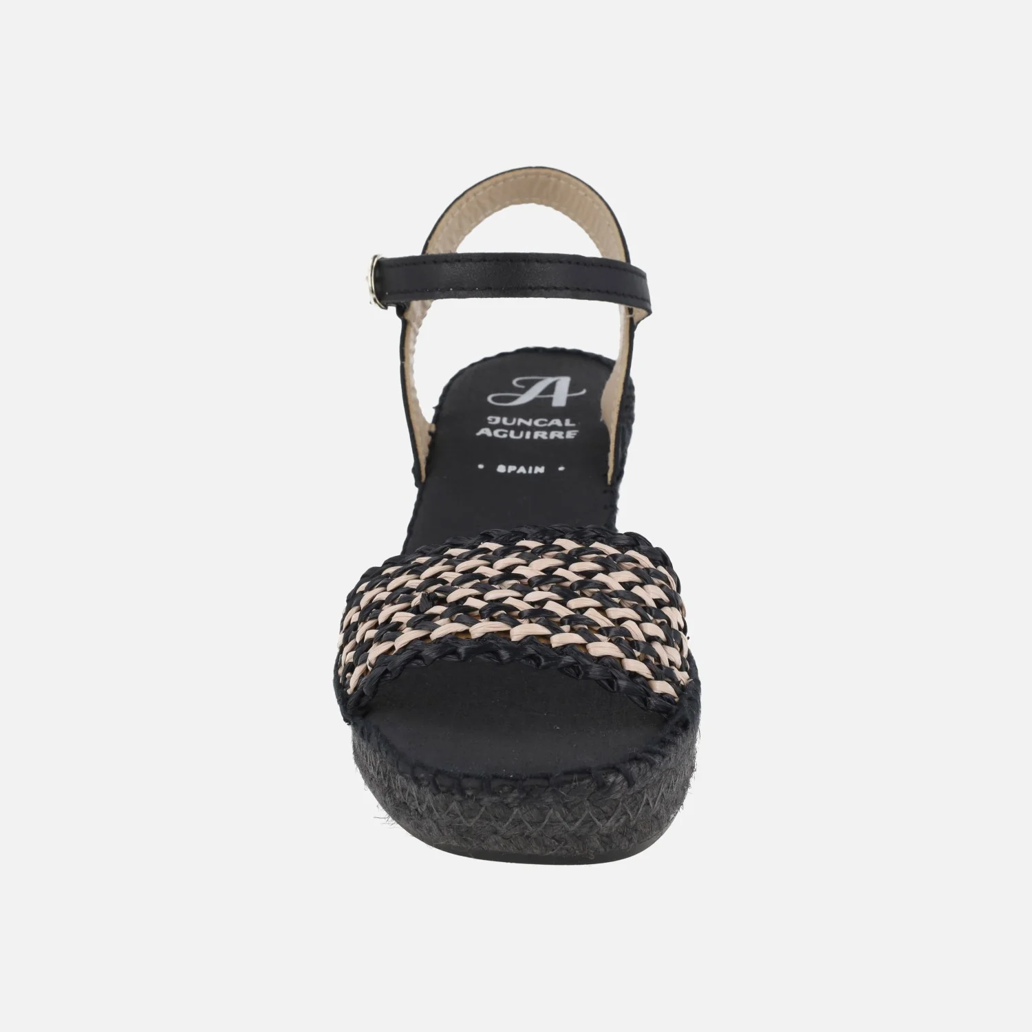 Zapatillas de esparto Etatu en combinado negro - Image 5