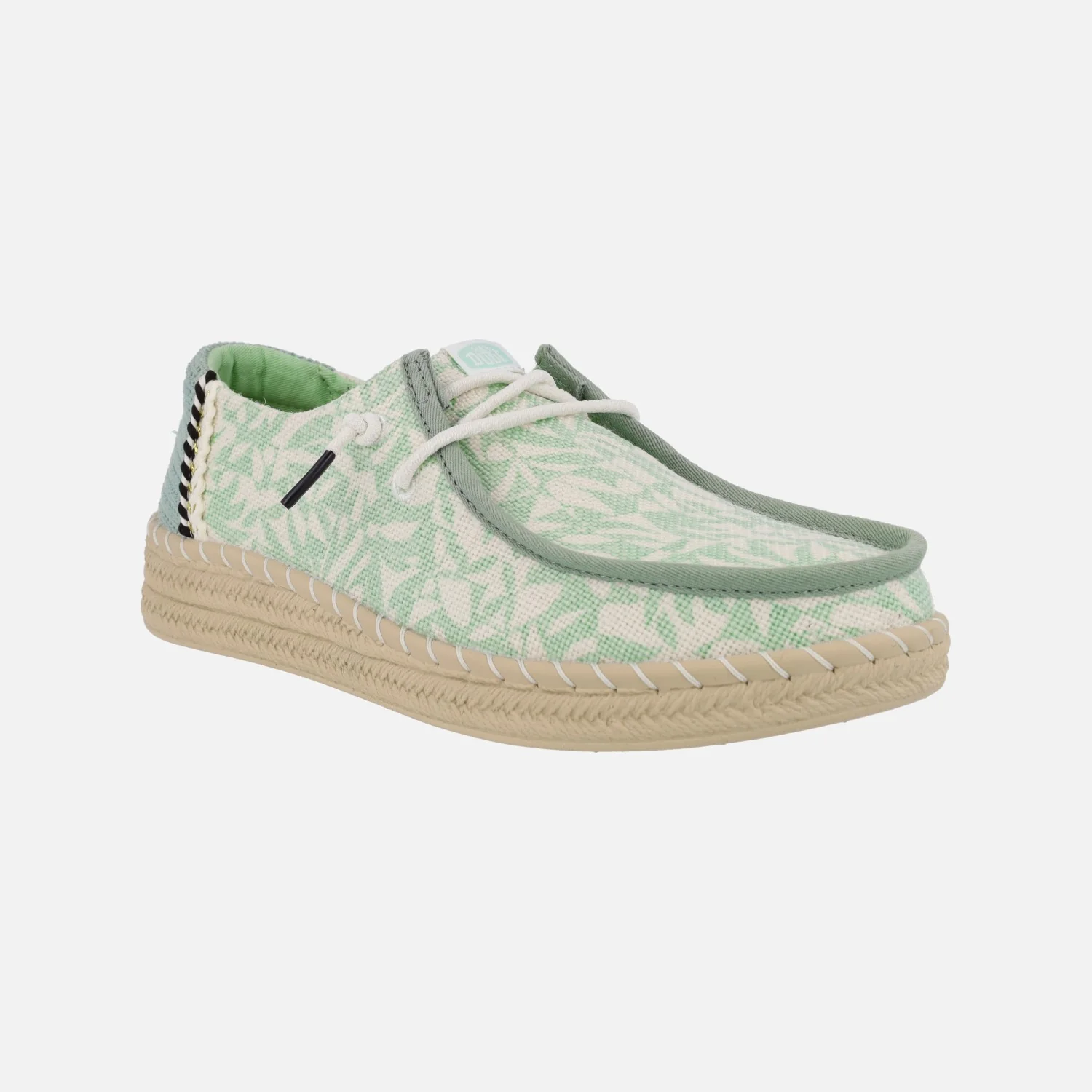 Zapatillas de tejido estampado Wendy espadrilles retro palm - Image 3