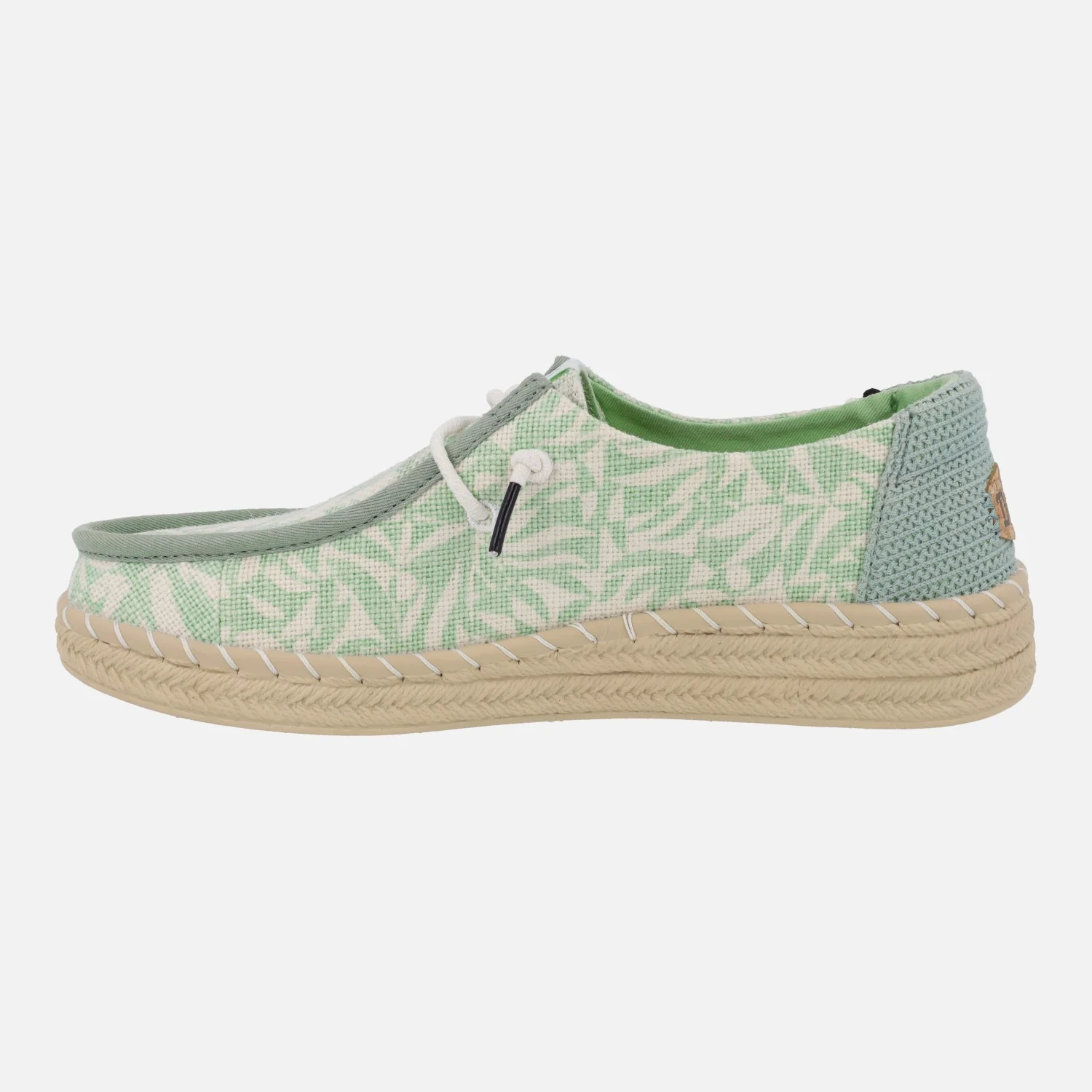 Zapatillas de tejido estampado Wendy espadrilles retro palm - Image 4
