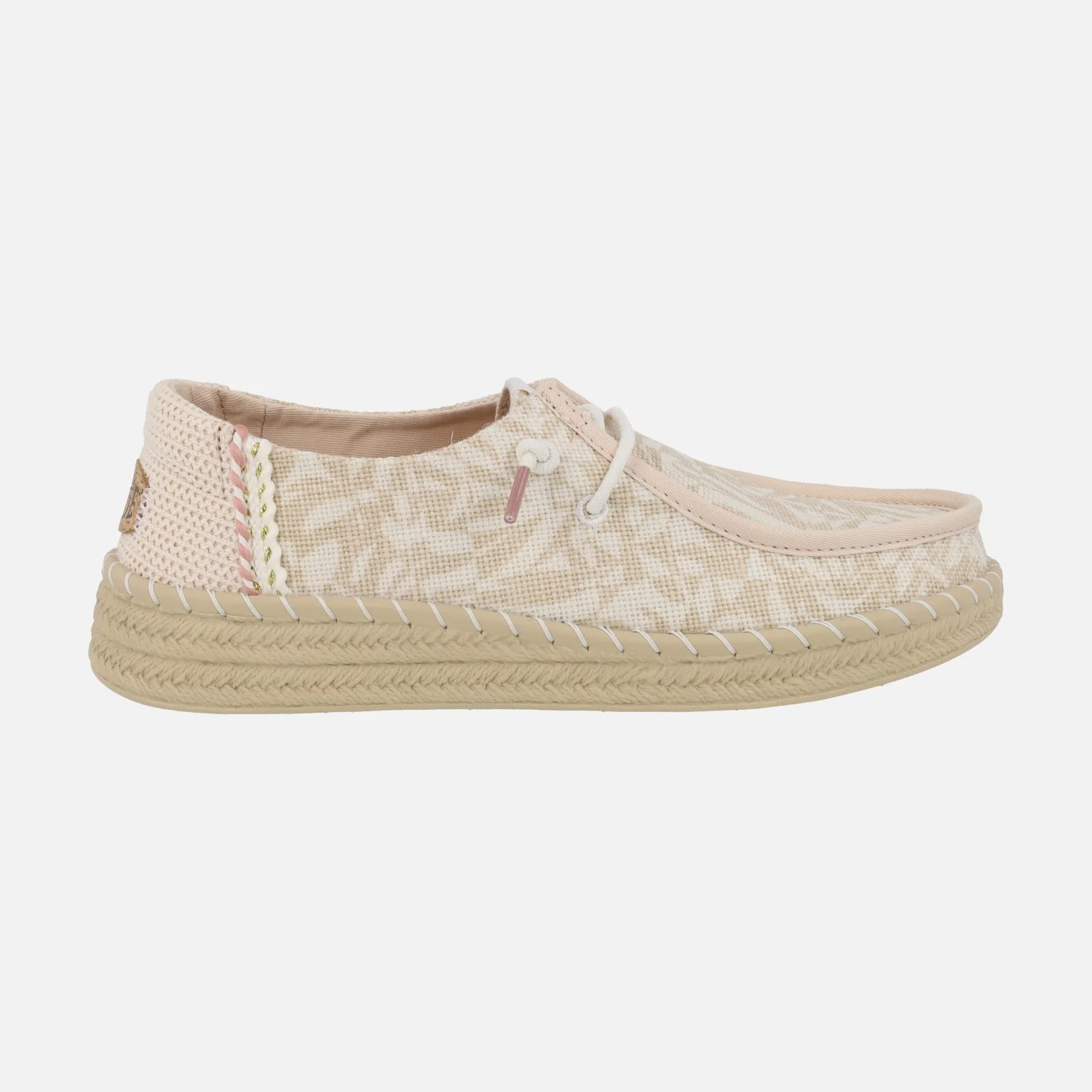 Zapatillas de tejido estampado Wendy espadrilles retro palm - Image 7