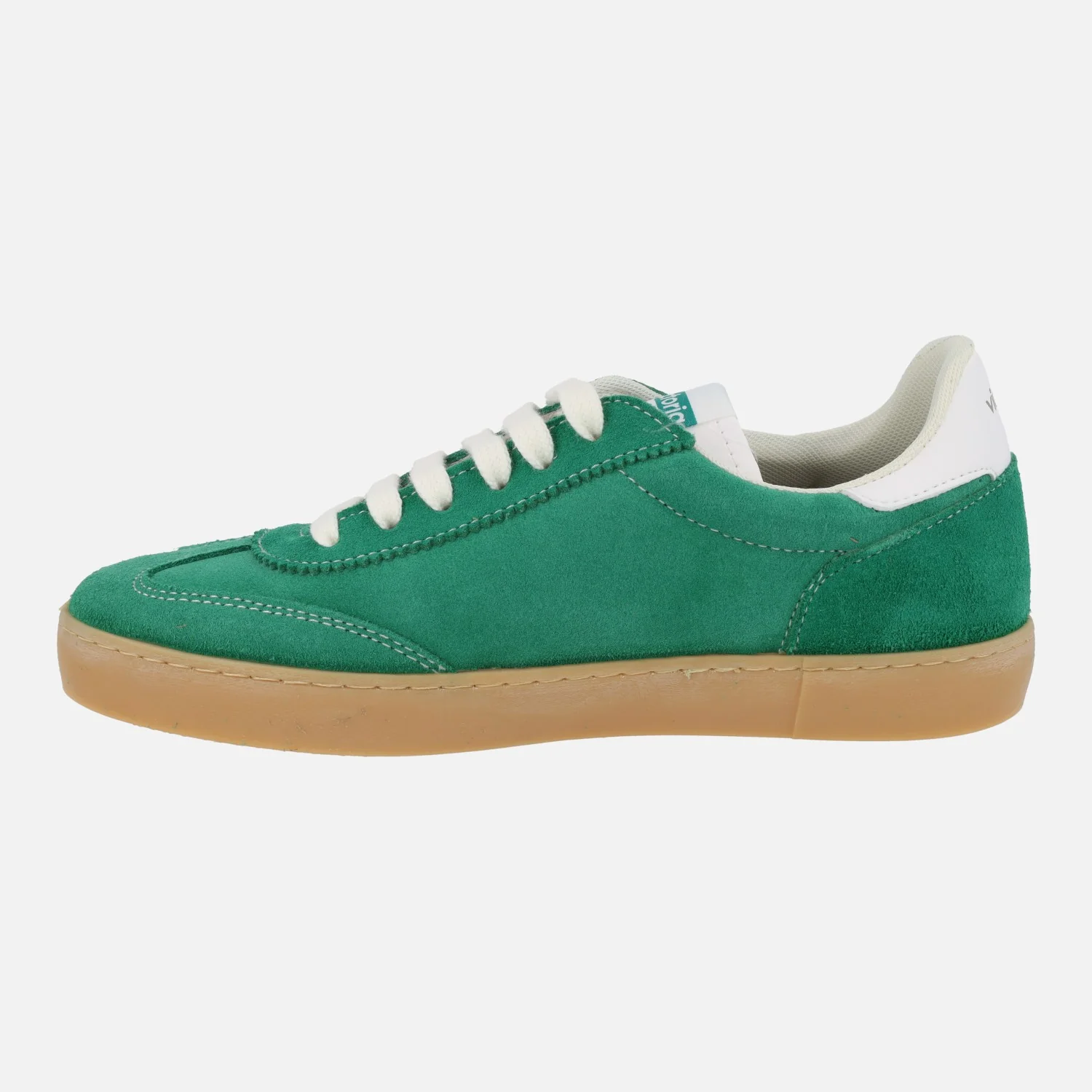 Zapatillas deportivas Berlin serraje retro verde - Image 3