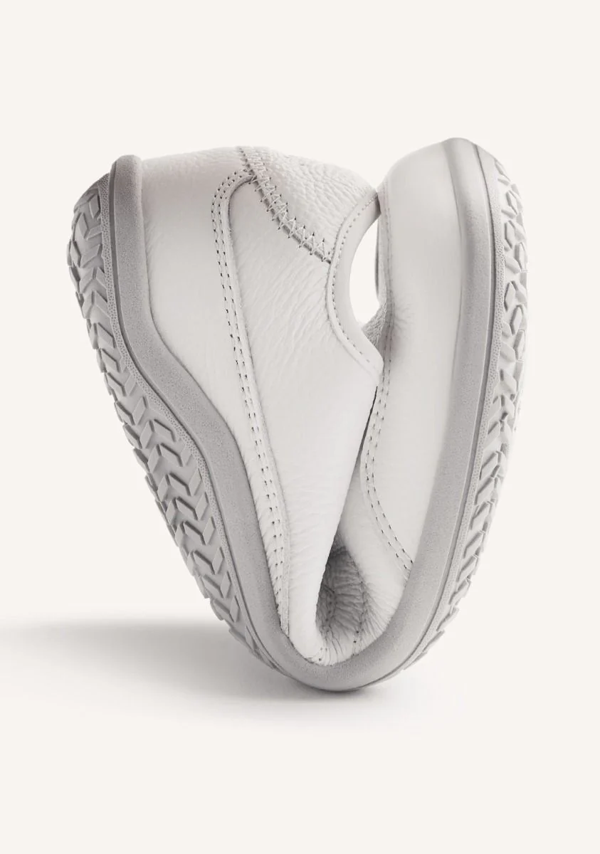Zapatillas deportivas blancas BAREFOOT para hombre Solihull - Image 4