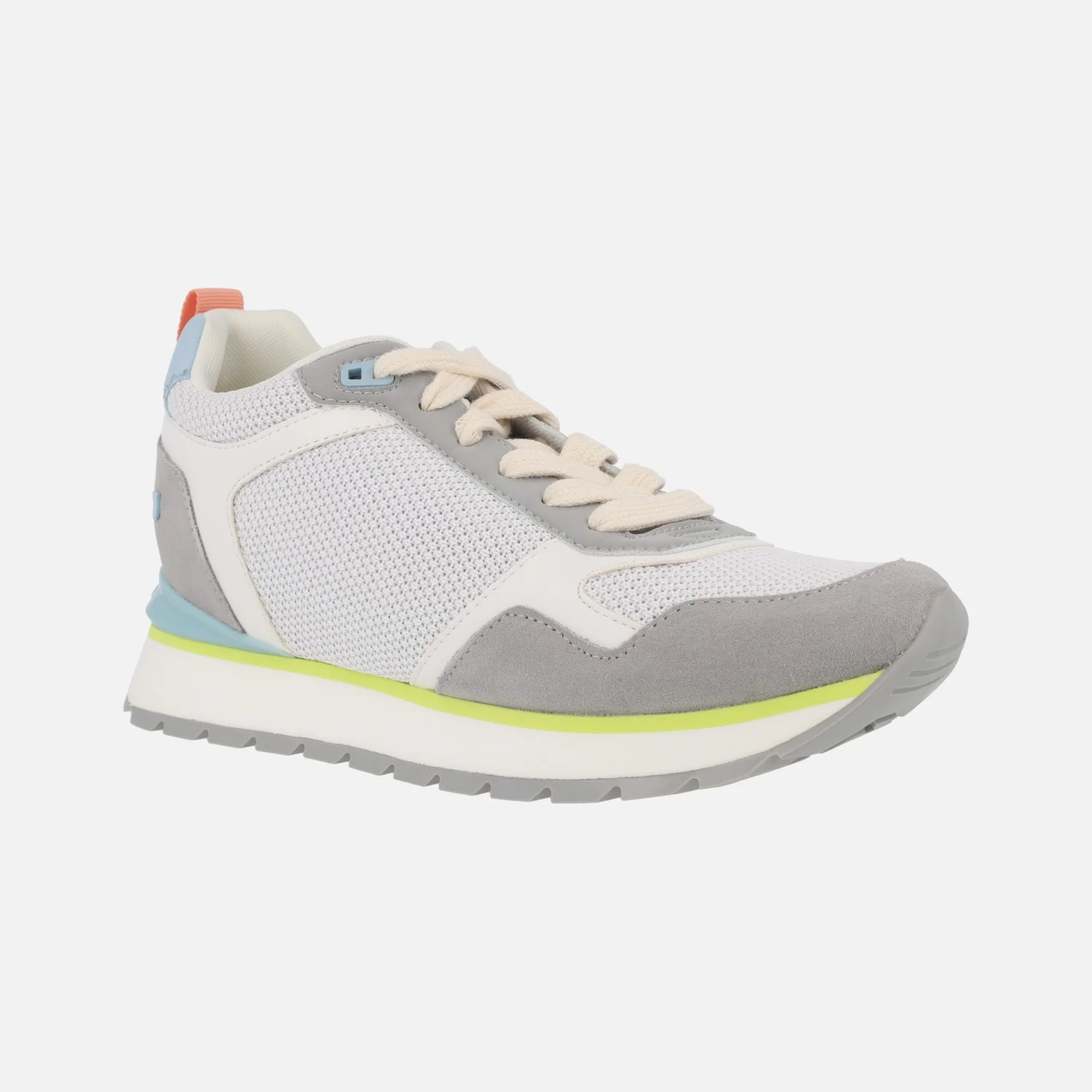 Zapatillas deportivas blancas con cuña interior Randazzo - Image 3