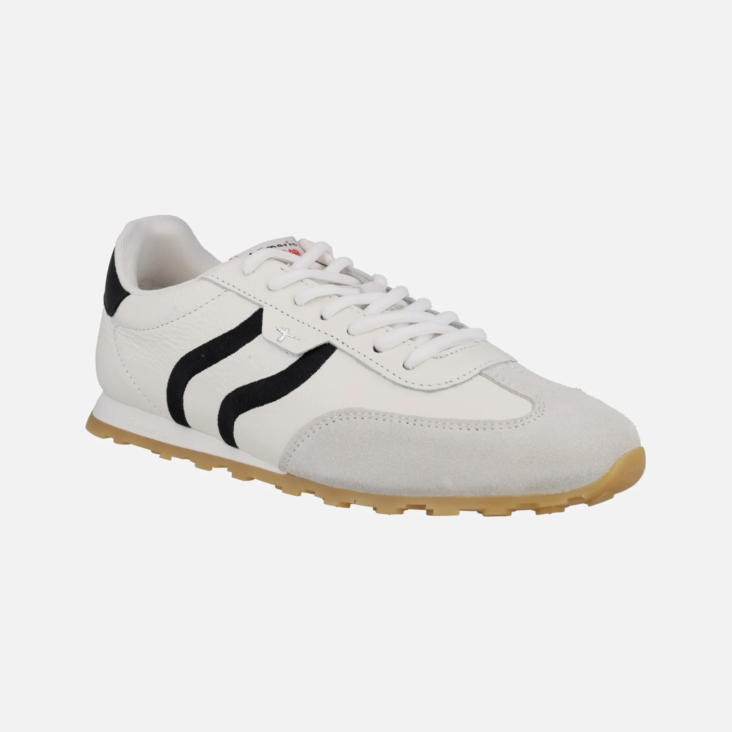 Zapatillas deportivas blancas con detalles en negro - Image 3