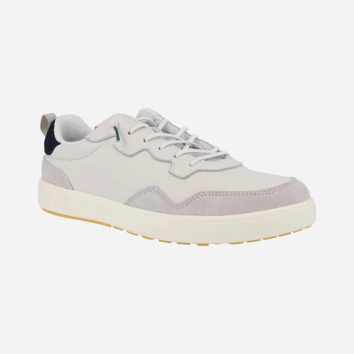 Zapatillas deportivas blancas de piel para hombre Antibes - Image 2