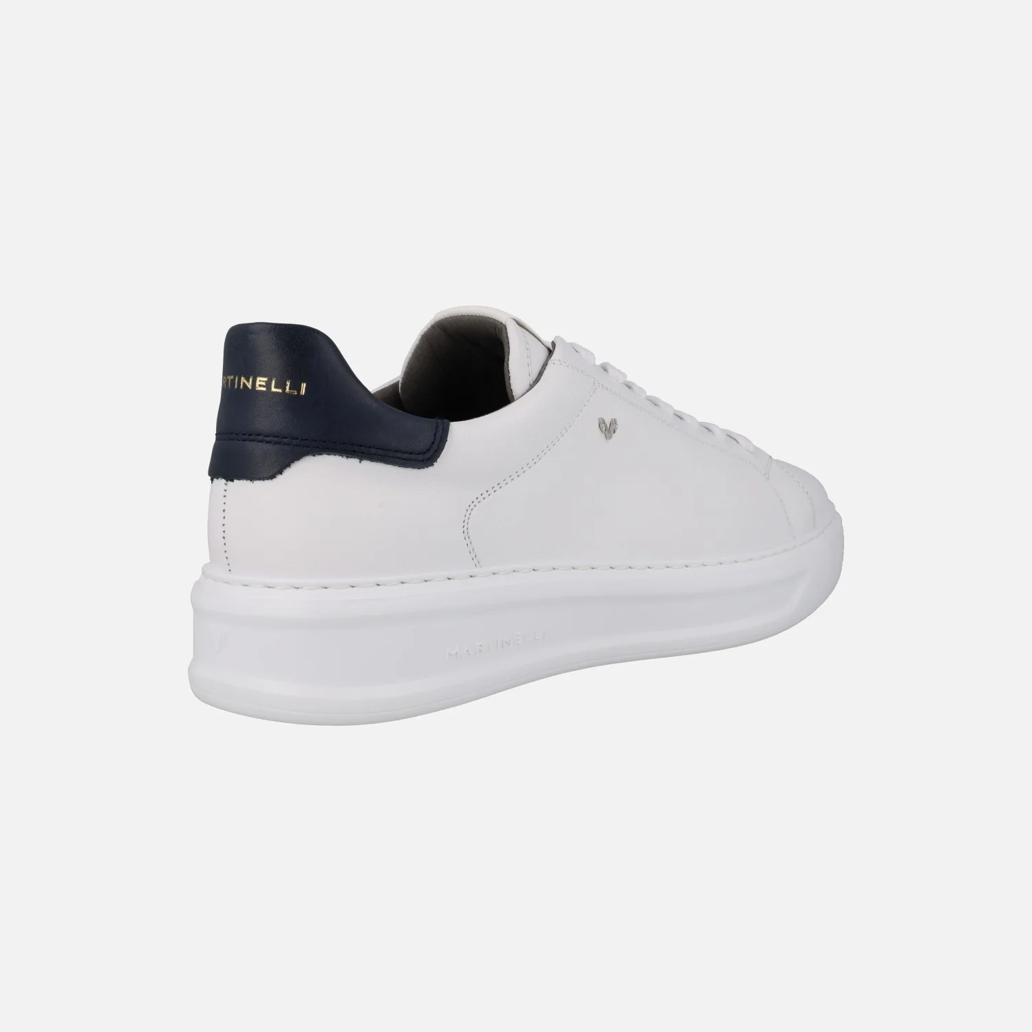 Zapatillas deportivas blancas de piel para hombre Sullivan - Image 4