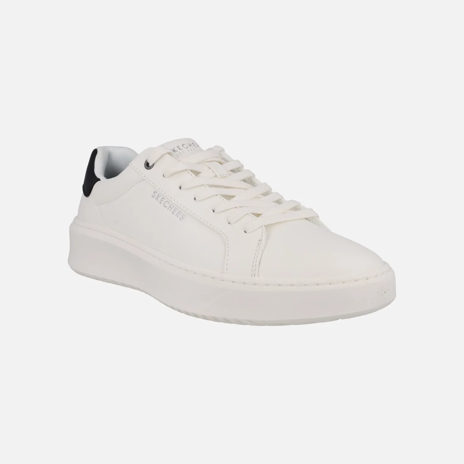 Zapatillas deportivas blancas para hombre Skechers Court Break Suit sneakers - Image 2