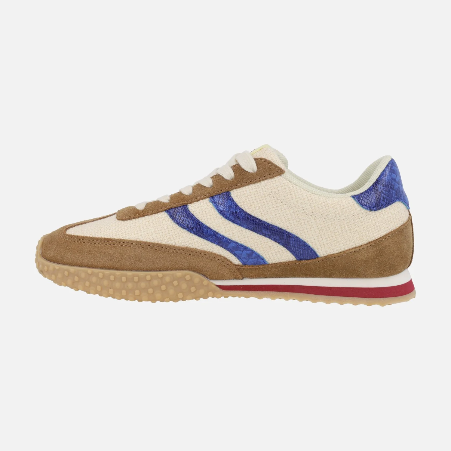 Zapatillas deportivas BLOMKEST en tejido lino y serraje - Image 3