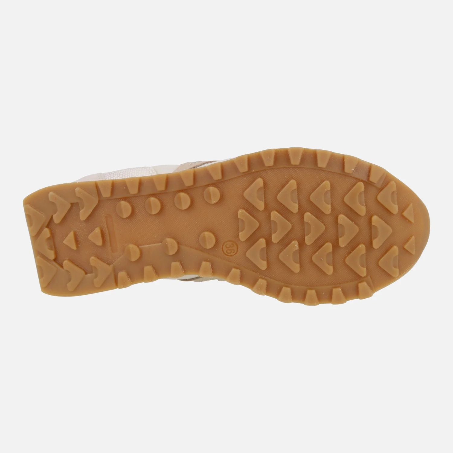 Zapatillas deportivas Cetti en combinado marfil con cordones elásticos - Image 6