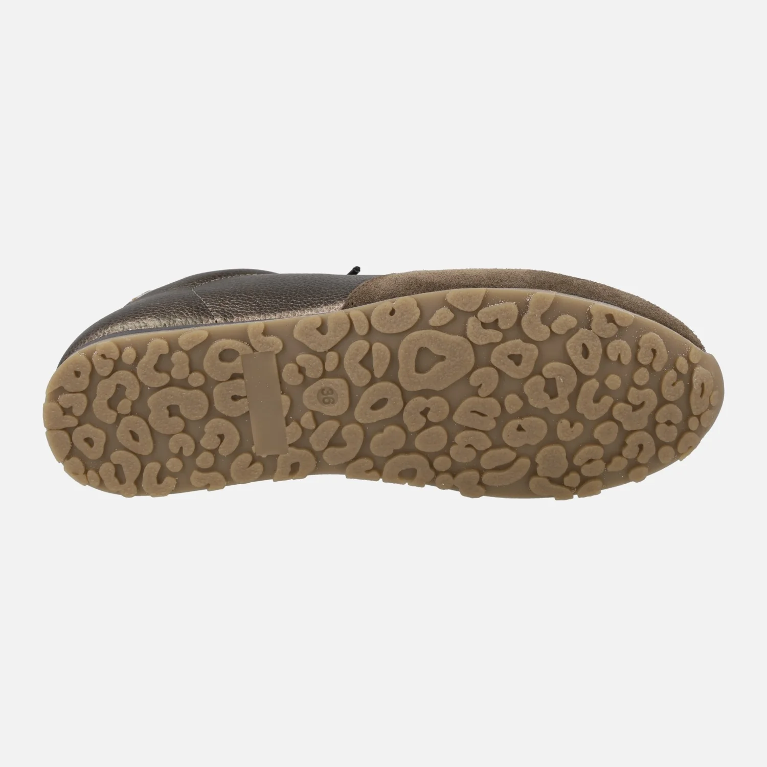 Zapatillas deportivas Cetti en metalizado bronce con piso fino - Image 6