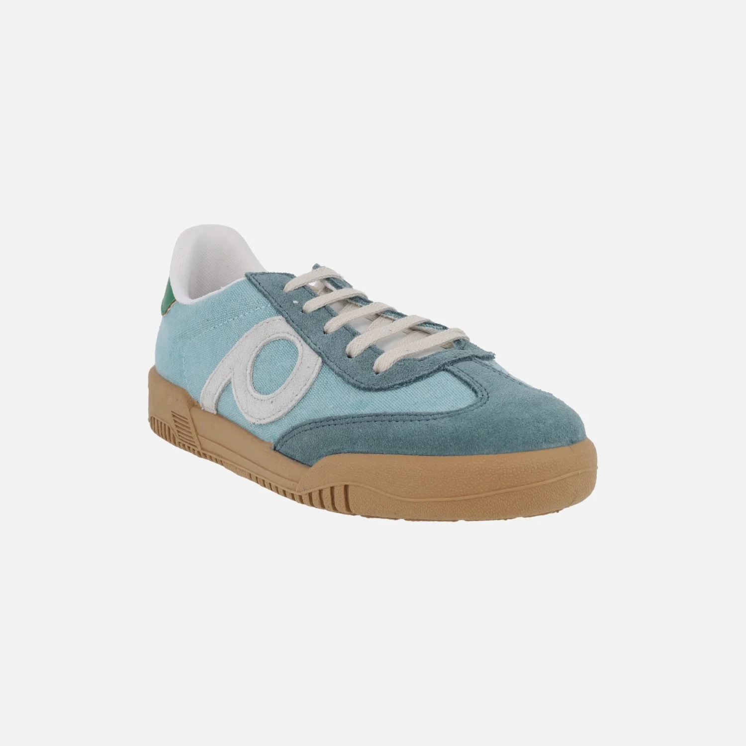 Zapatillas deportivas combinadas estilo casual con cierre de cordones - Image 2