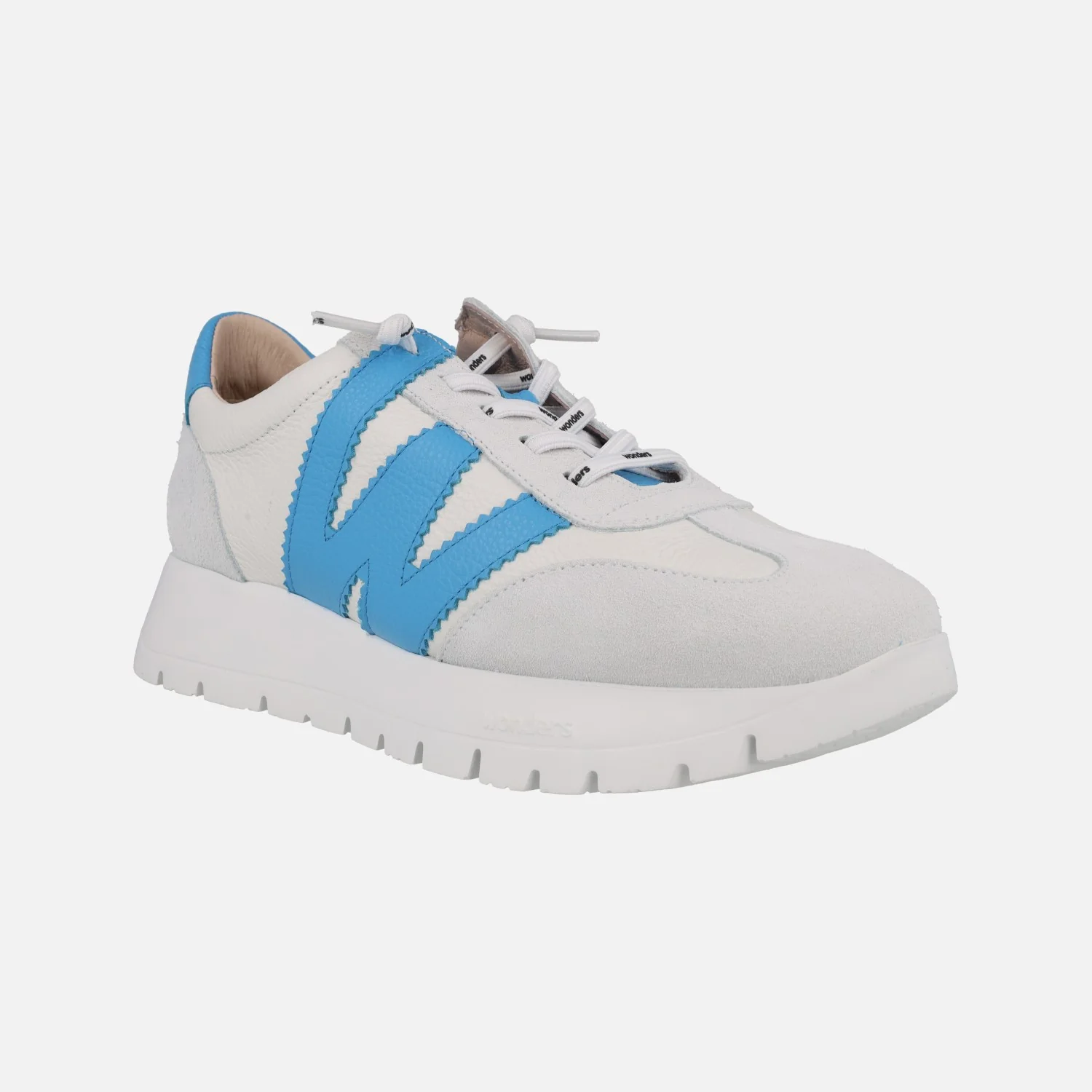 Zapatillas deportivas combinadas Racer con cordones elásticos - Image 3